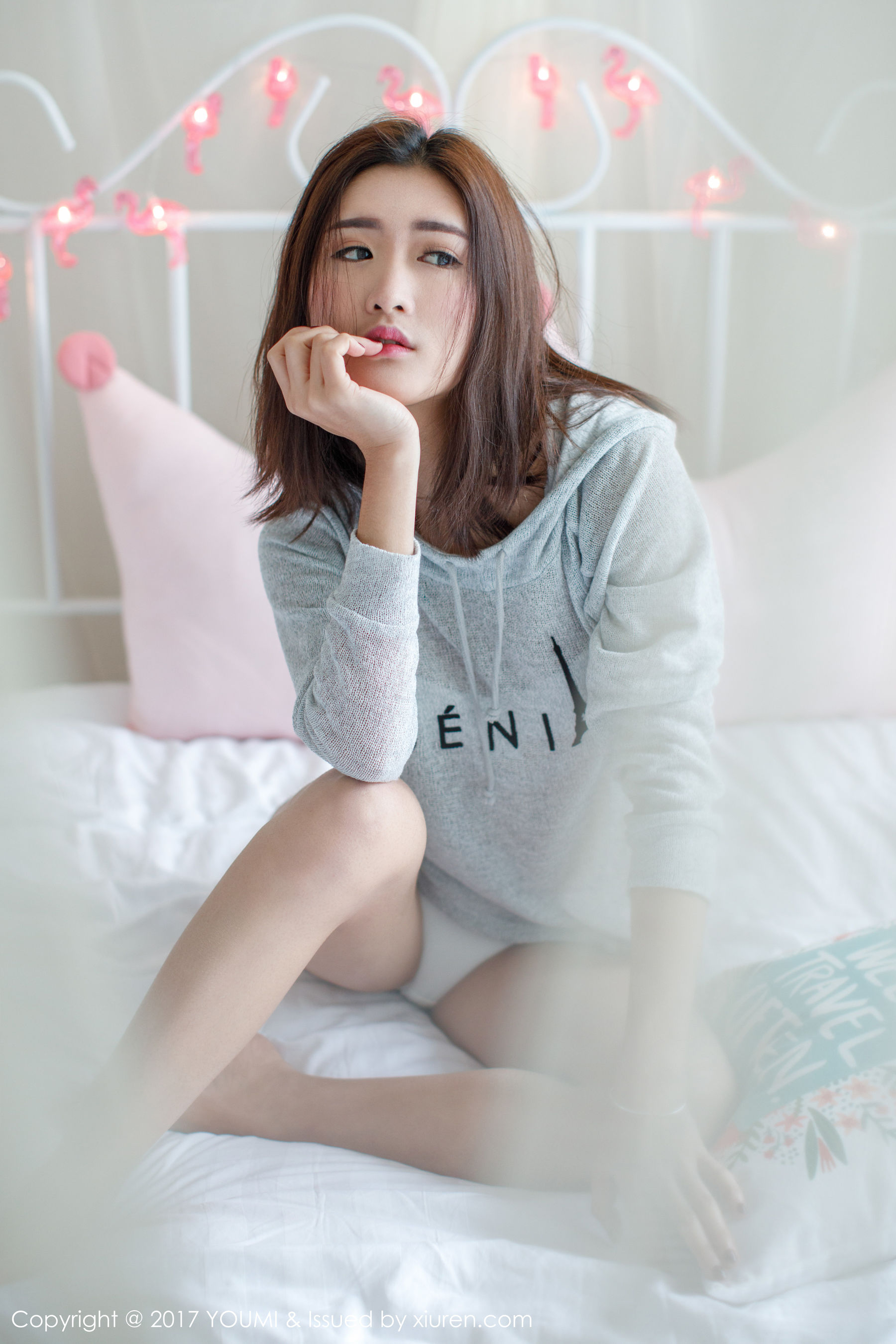 周琰琳LIN《性感蕾丝内衣+护士制服诱惑》  Vol.026-图9