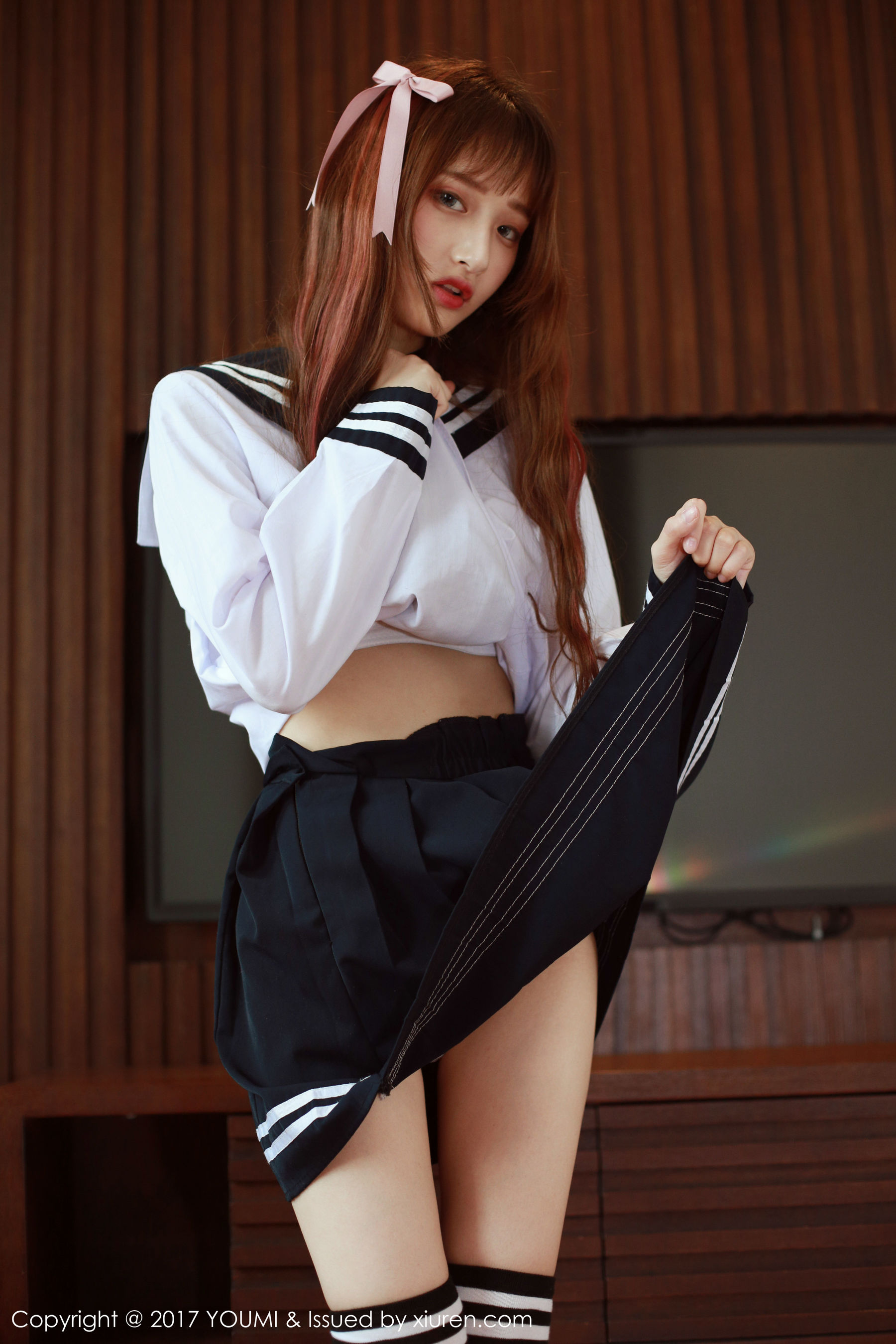 little贝壳《校服小萝莉》  Vol.046-图33
