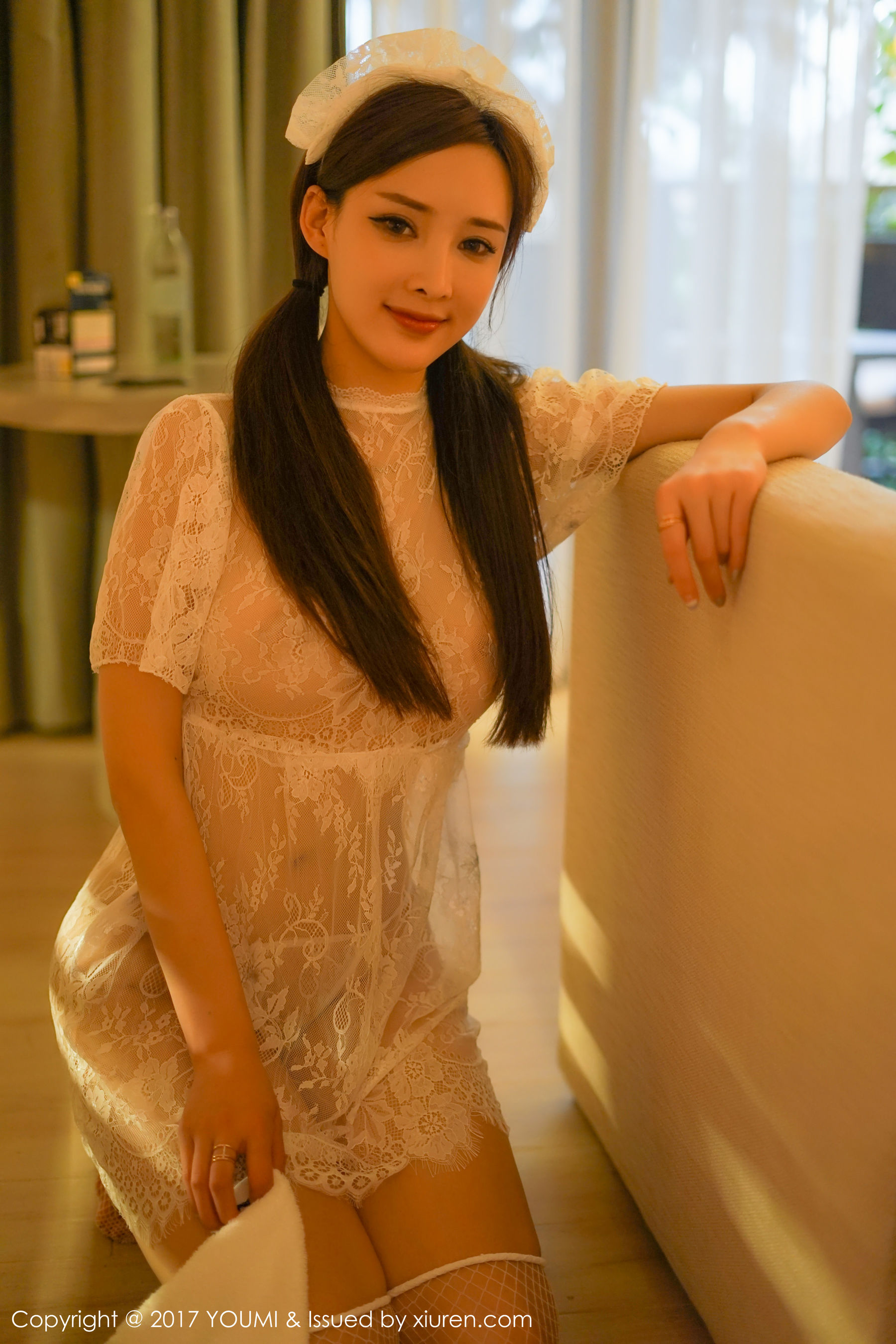 土肥圆矮挫穷《透视蕾丝女仆装》  VOL.052-图9