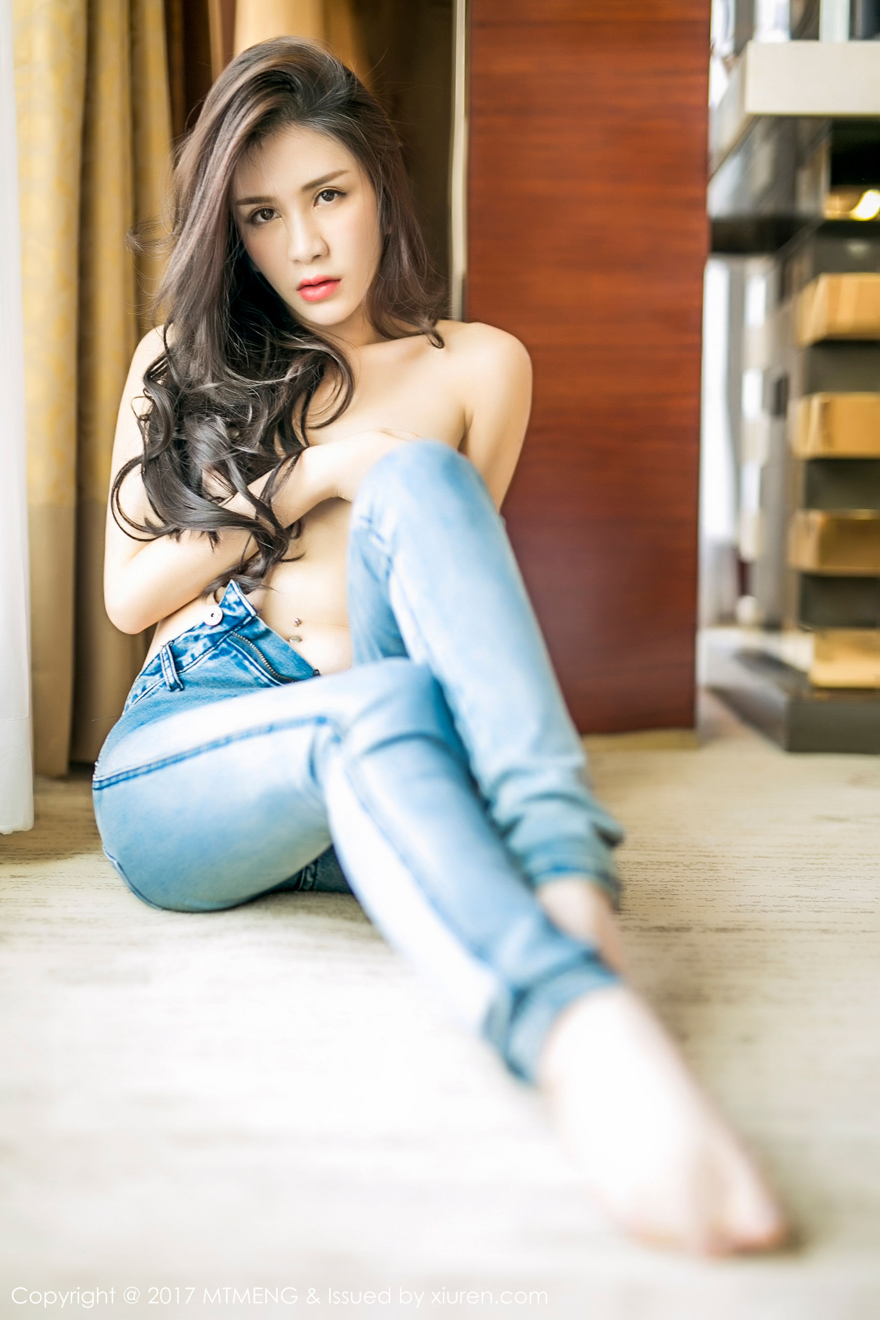 李李七七喜喜《牛仔的诱惑》  VOL.001-图19