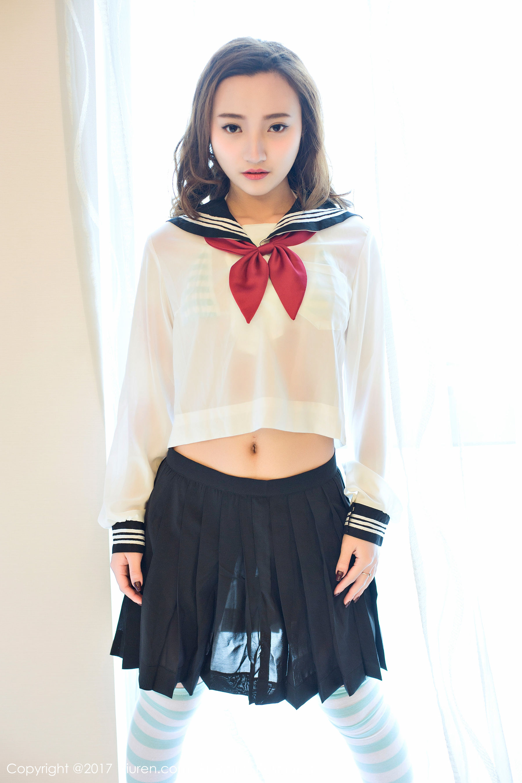 翟奥奥baby《日系学生透明制服、日系卡哇伊内衣、粉红色内衣》  No.673-图13