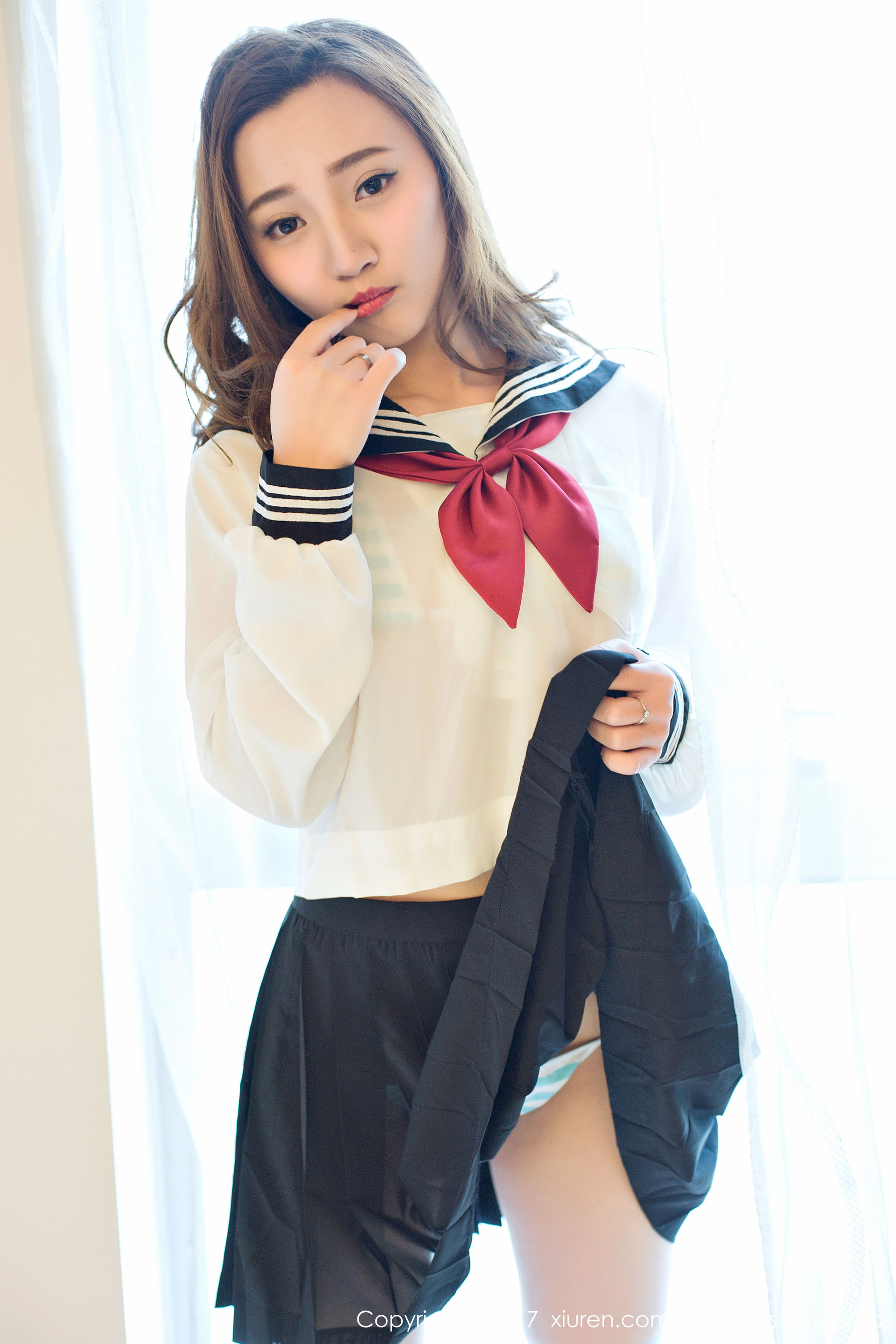 翟奥奥baby《日系学生透明制服、日系卡哇伊内衣、粉红色内衣》  No.673-图14