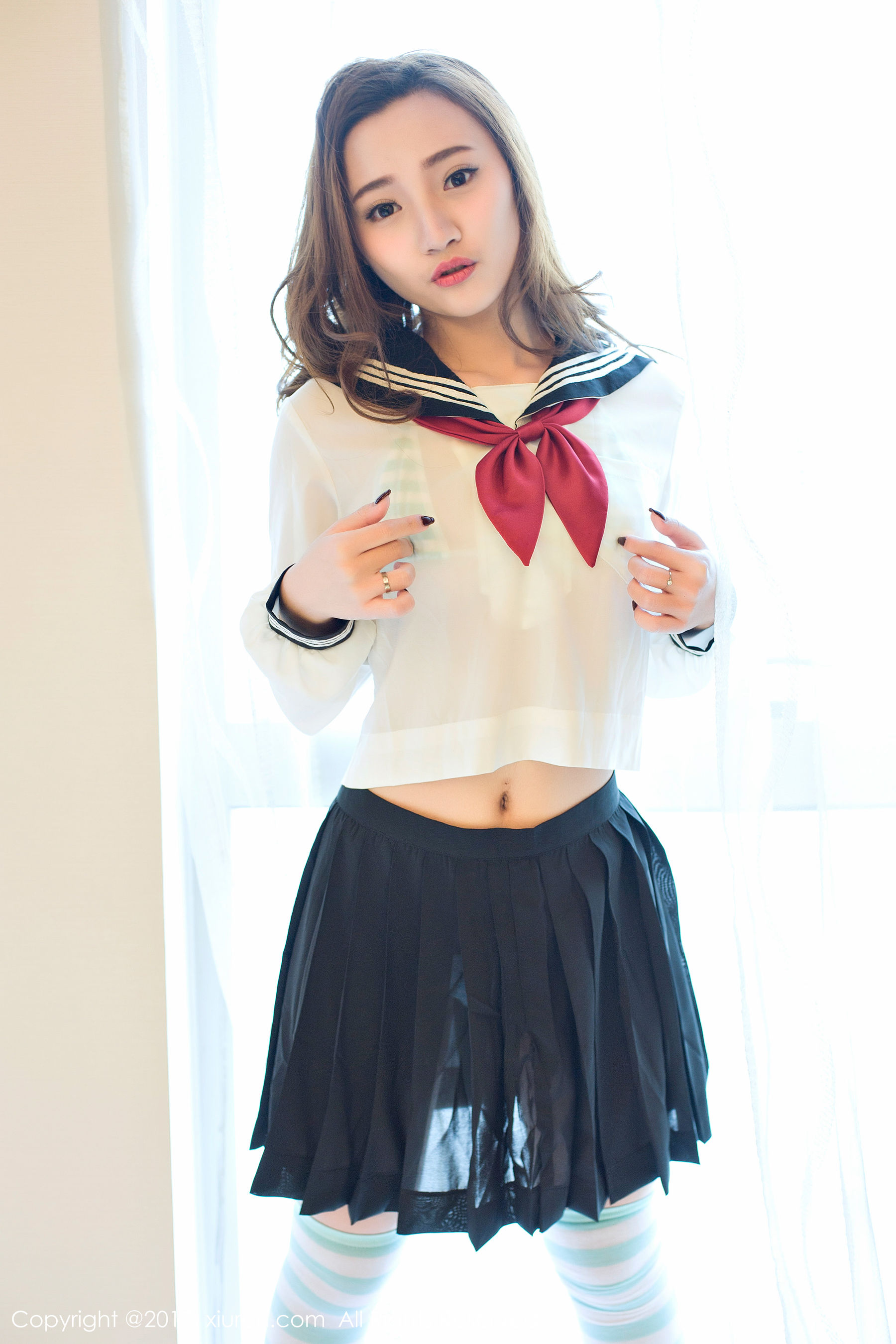 翟奥奥baby《日系学生透明制服、日系卡哇伊内衣、粉红色内衣》  No.673-图17