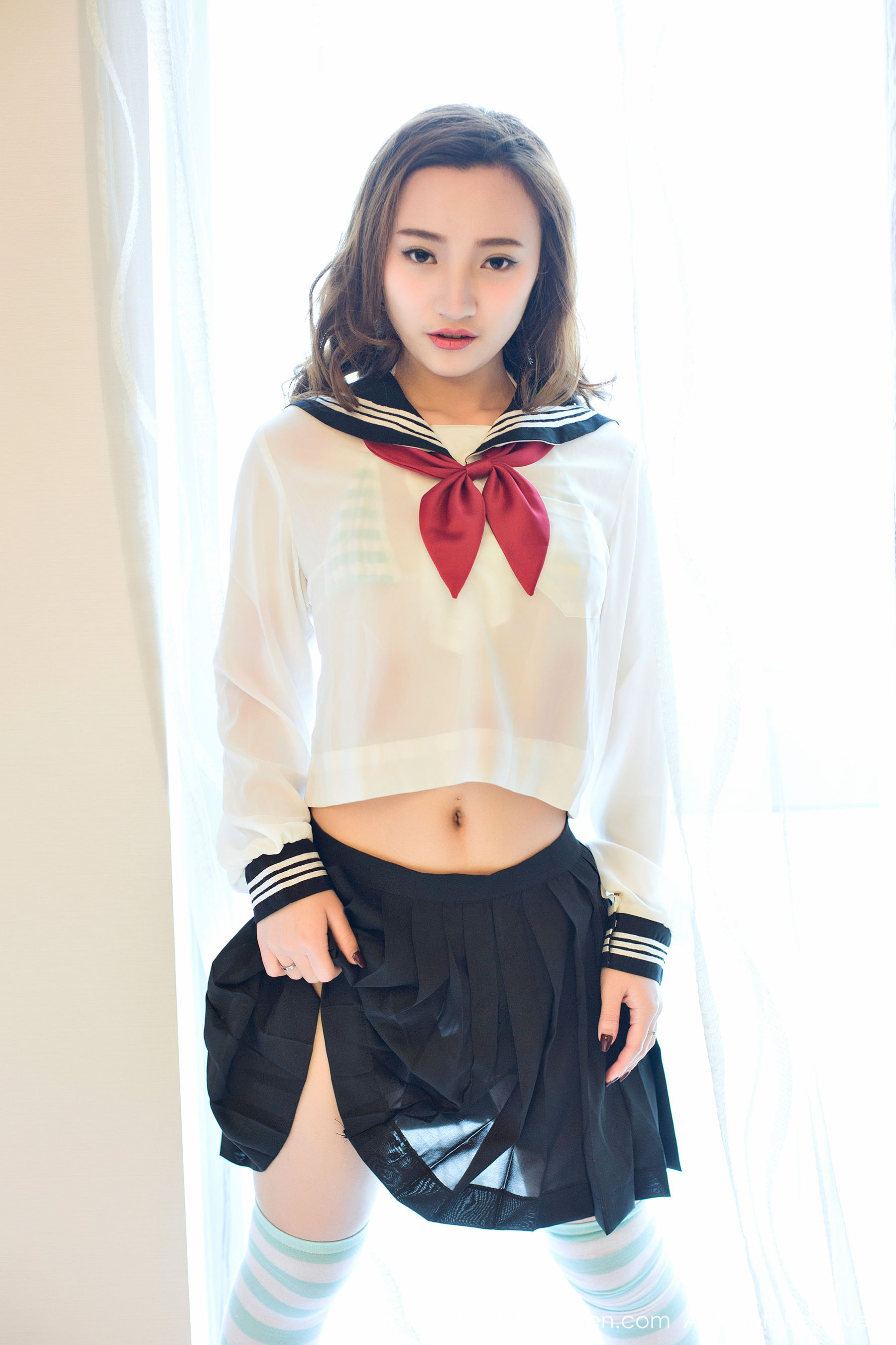 翟奥奥baby《日系学生透明制服、日系卡哇伊内衣、粉红色内衣》  No.673-图20