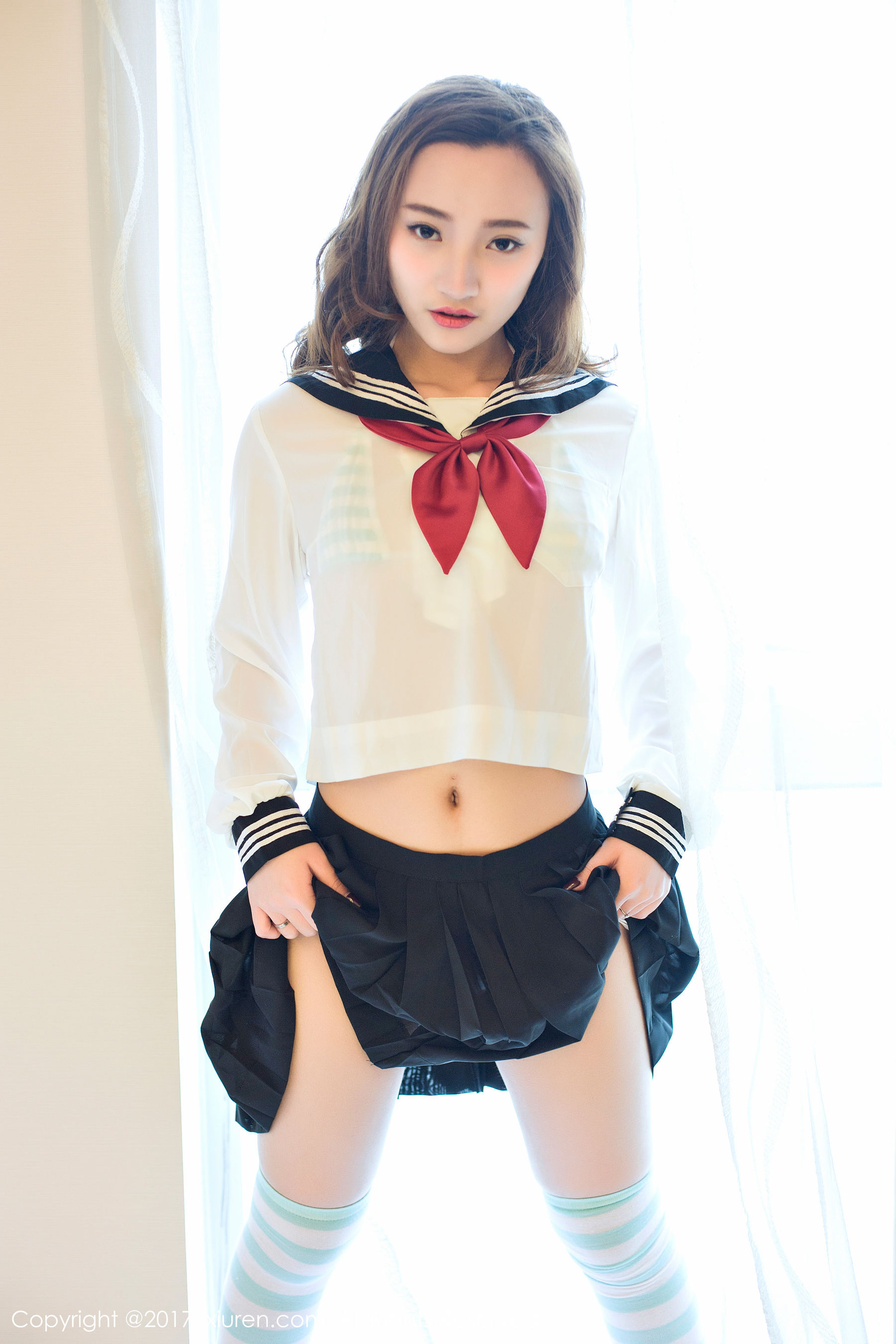 翟奥奥baby《日系学生透明制服、日系卡哇伊内衣、粉红色内衣》  No.673-图25