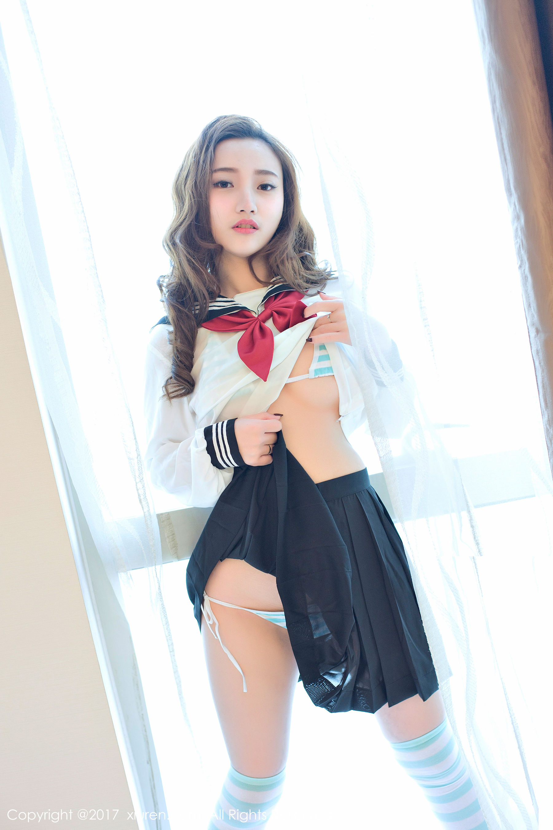 翟奥奥baby《日系学生透明制服、日系卡哇伊内衣、粉红色内衣》  No.673-图26