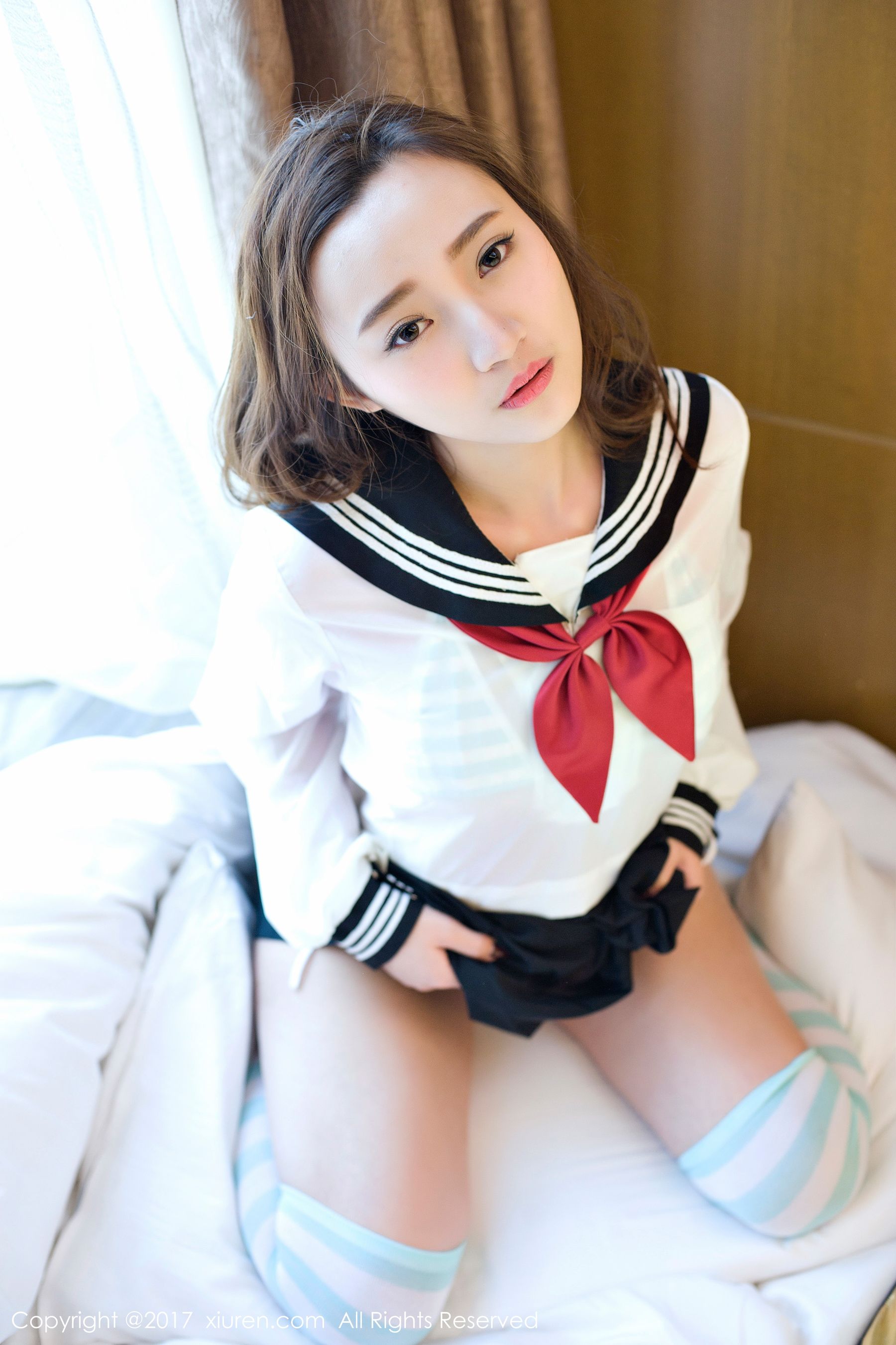 翟奥奥baby《日系学生透明制服、日系卡哇伊内衣、粉红色内衣》  No.673-图32