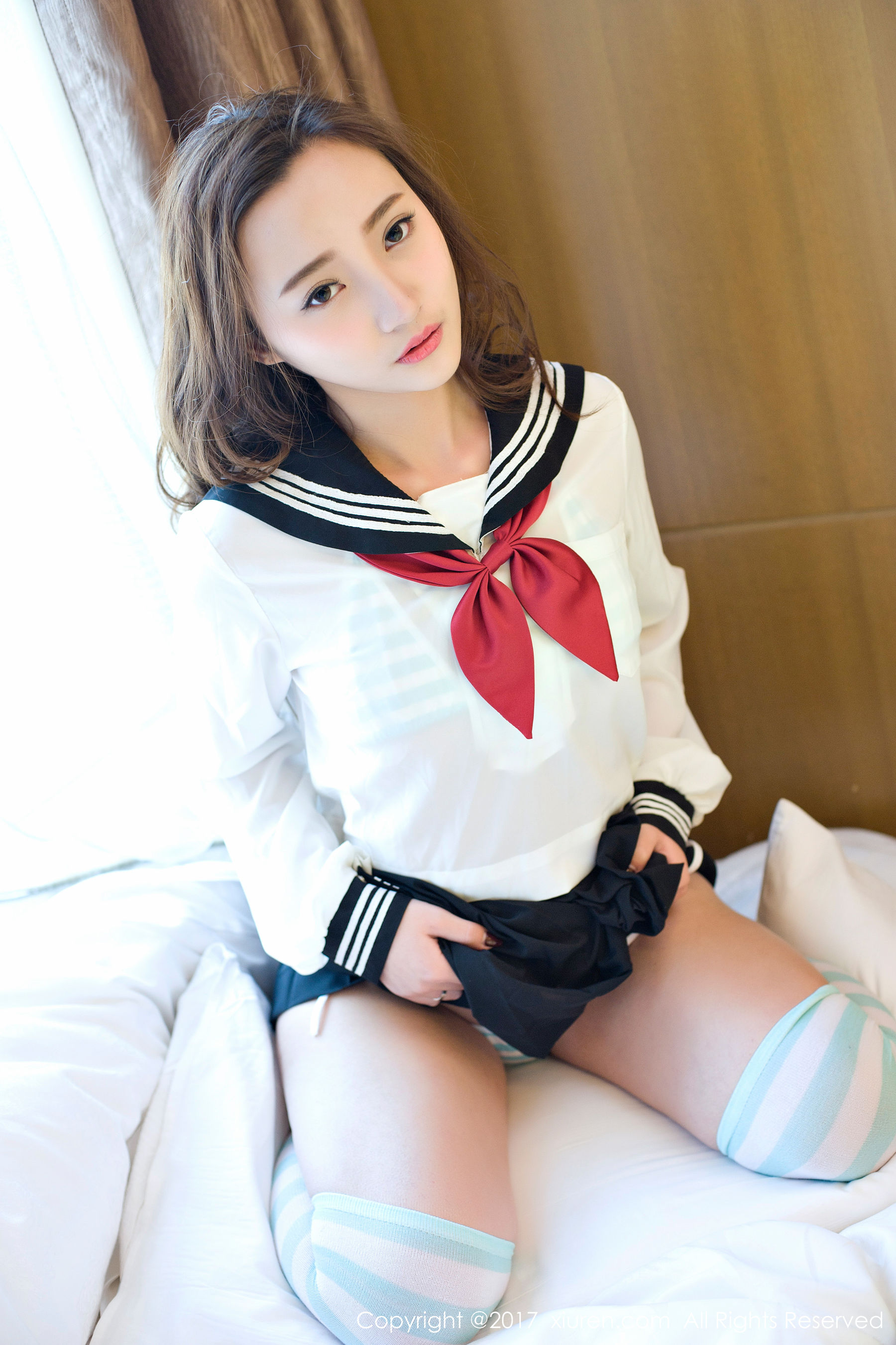 翟奥奥baby《日系学生透明制服、日系卡哇伊内衣、粉红色内衣》  No.673-图34