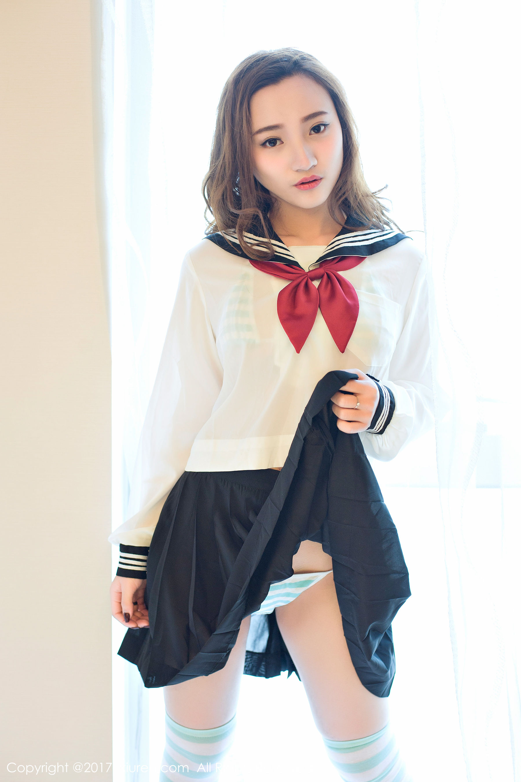 翟奥奥baby《日系学生透明制服、日系卡哇伊内衣、粉红色内衣》  No.673-图49