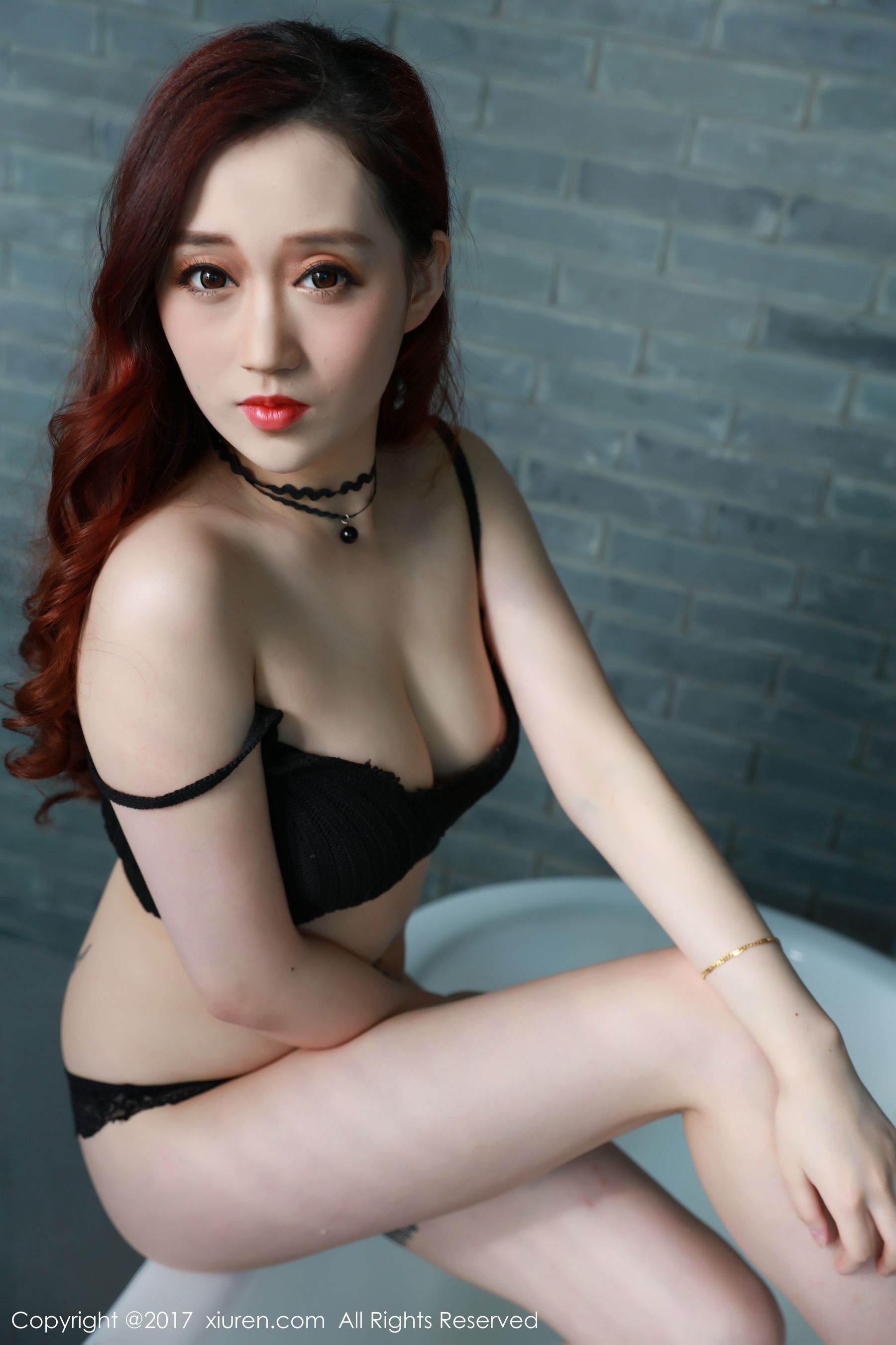 叶梦轩《性感蕾丝、野性豹纹》  No.681-图18