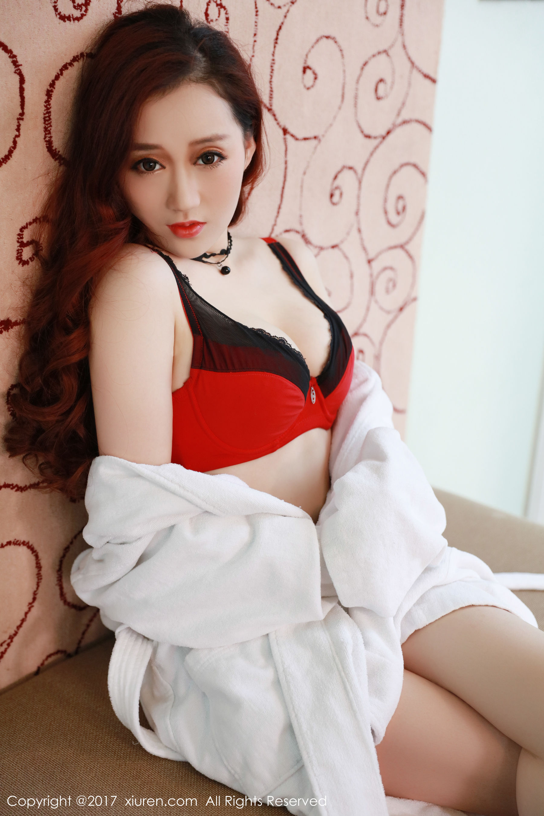 叶梦轩《性感蕾丝、野性豹纹》  No.681-图4