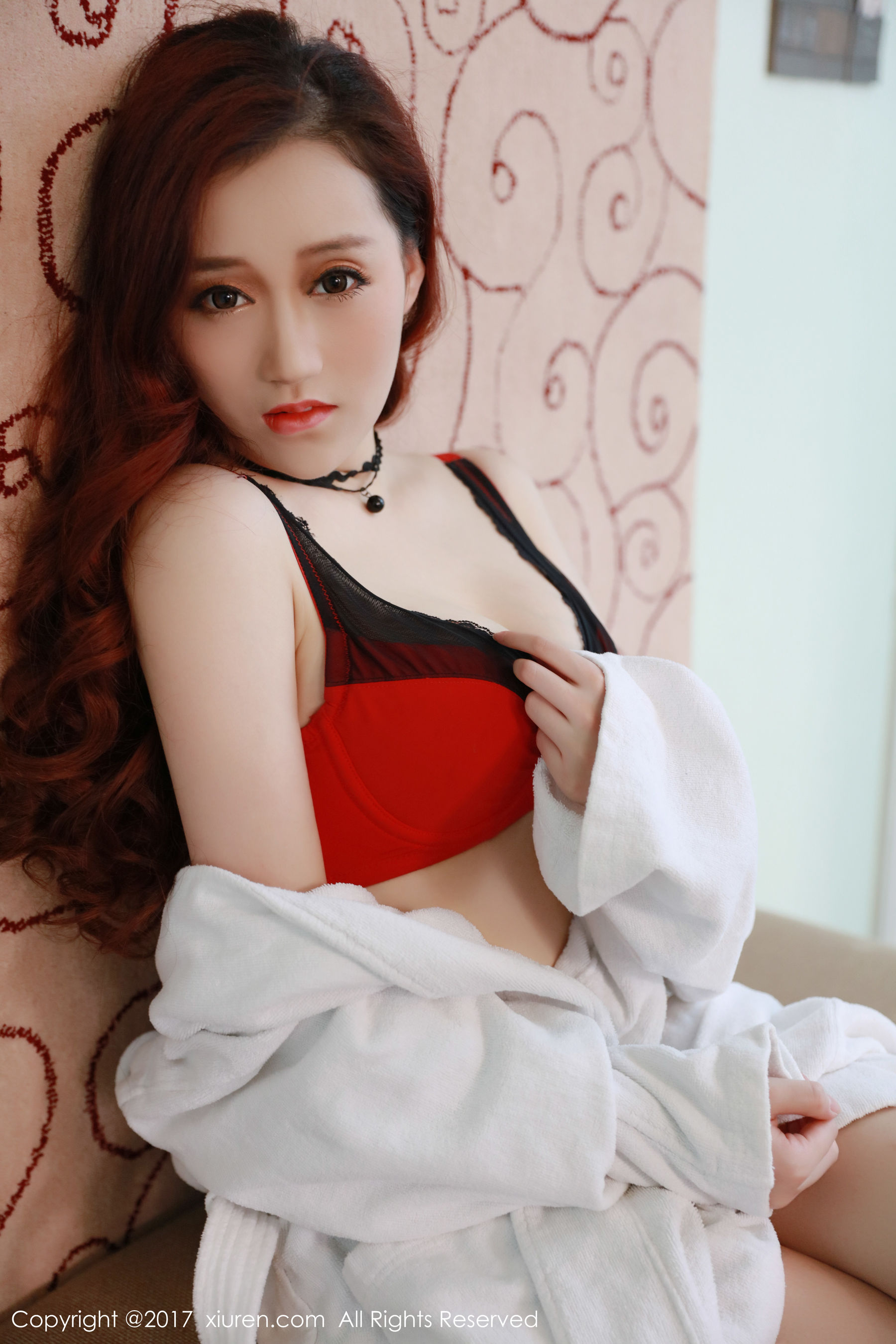 叶梦轩《性感蕾丝、野性豹纹》  No.681-图5