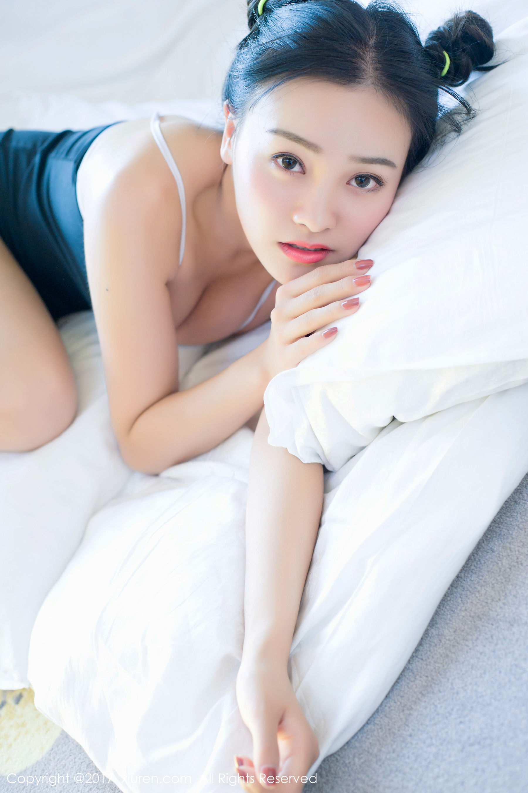 芈琳娜《死库水、低胸体操服》  No.684-图21