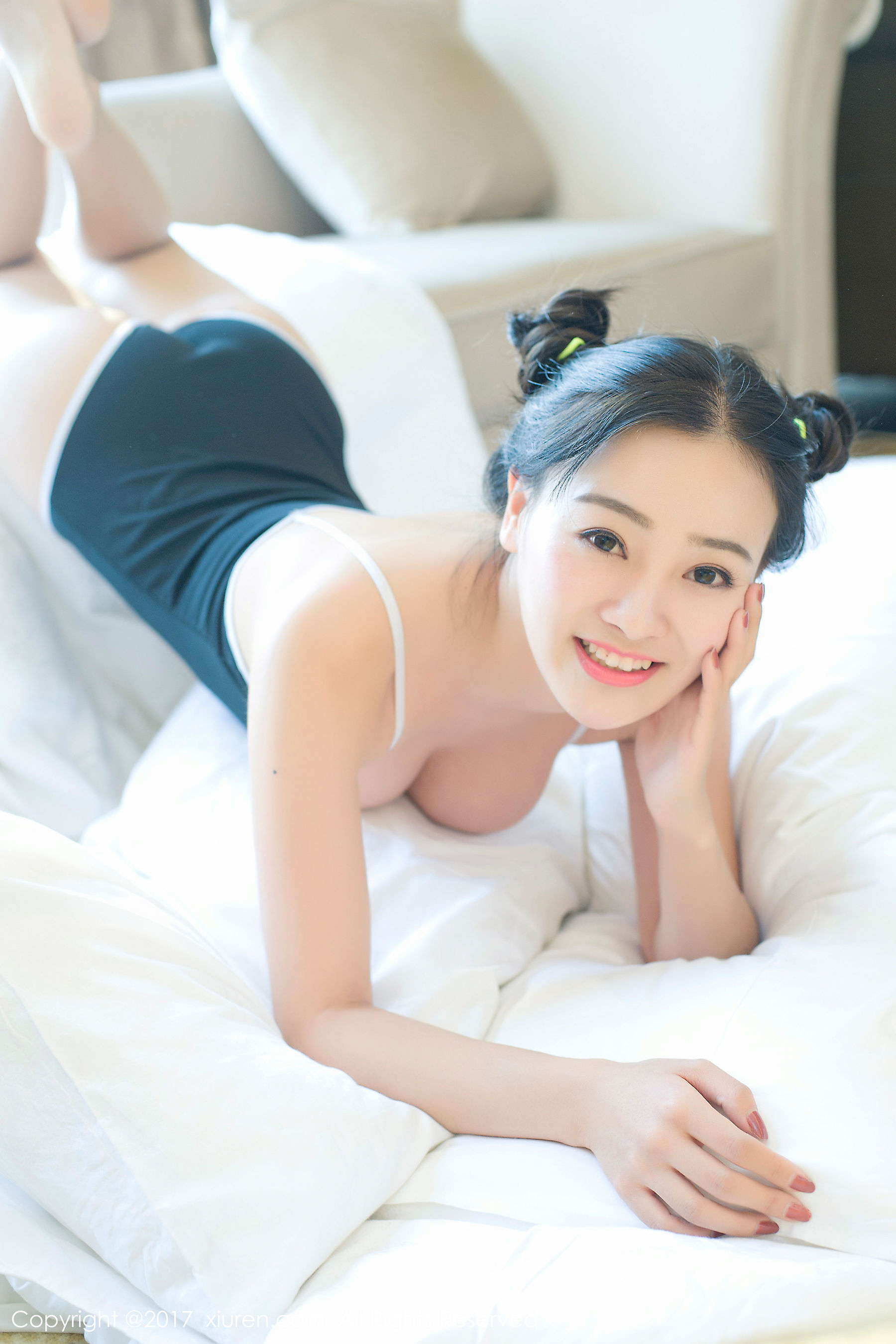 芈琳娜《死库水、低胸体操服》  No.684-图23