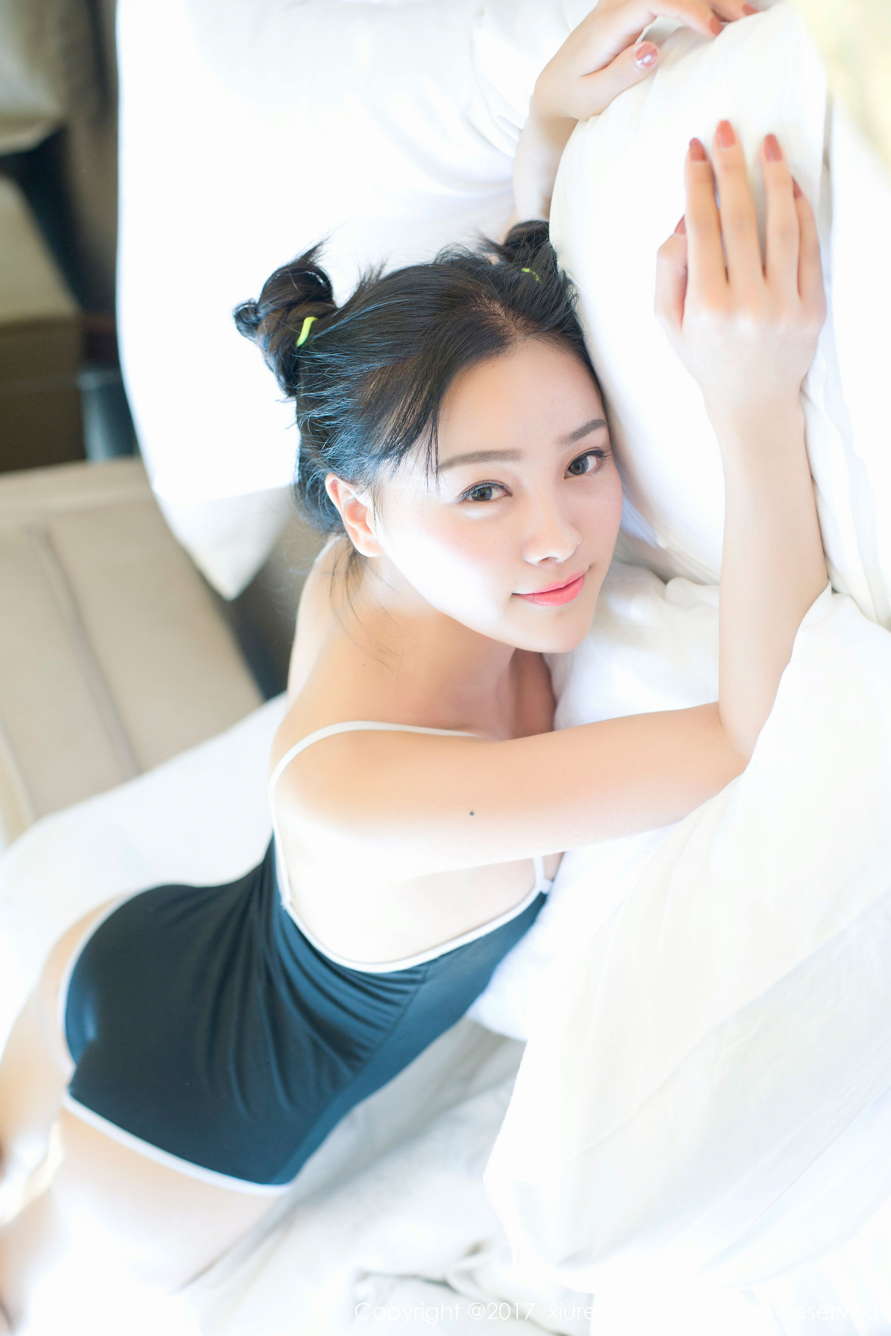 芈琳娜《死库水、低胸体操服》  No.684-图25