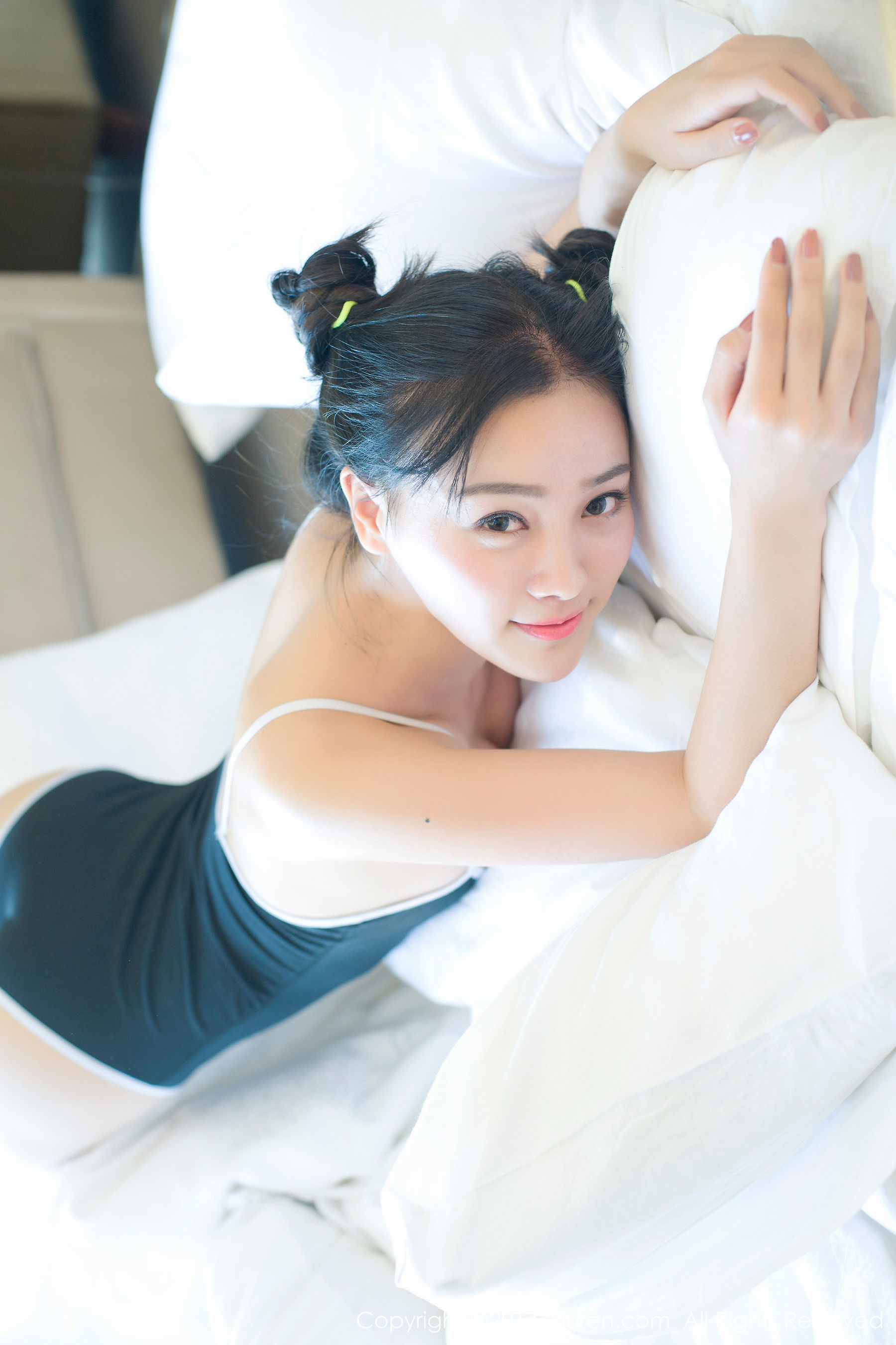 芈琳娜《死库水、低胸体操服》  No.684-图26