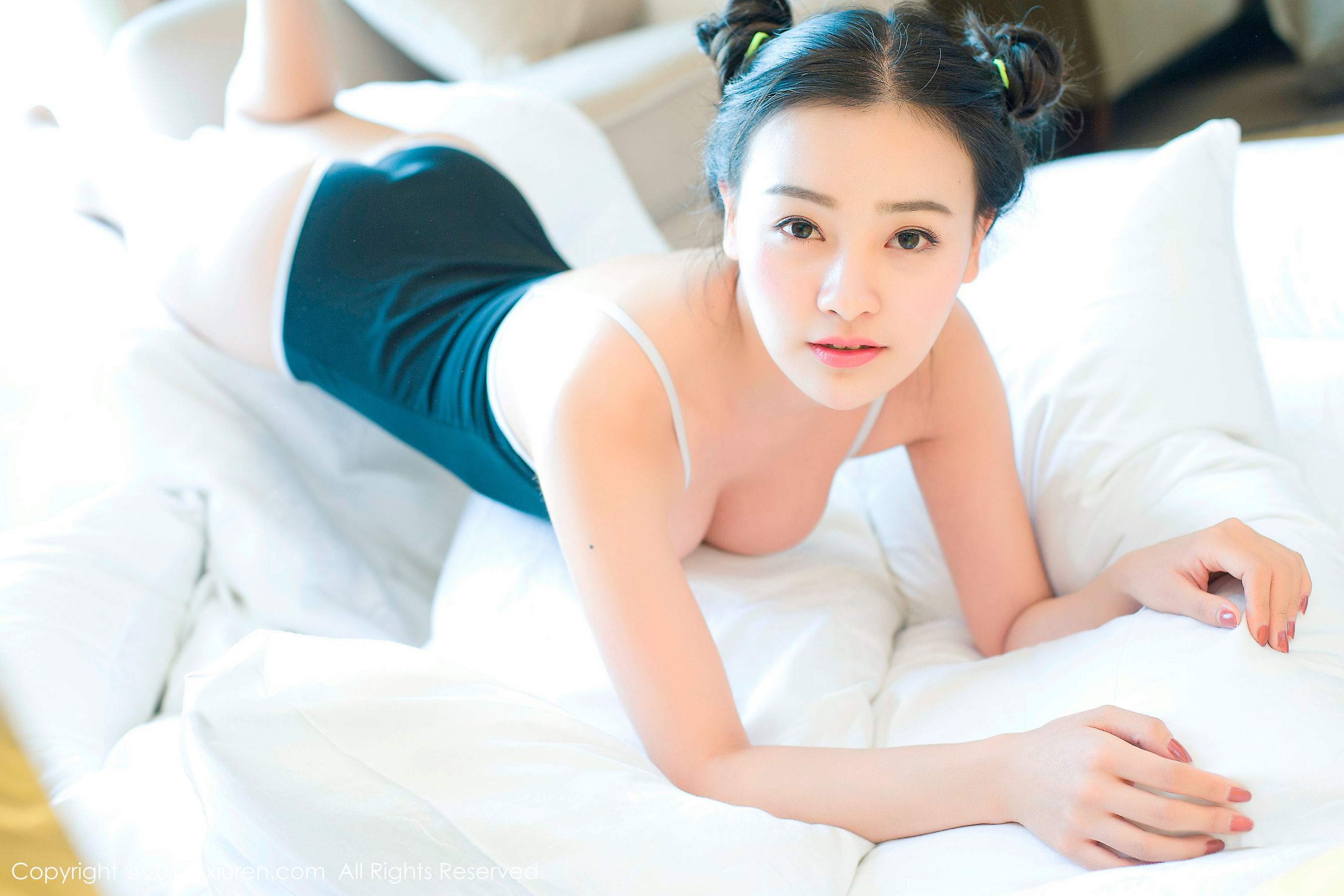 芈琳娜《死库水、低胸体操服》  No.684-图2