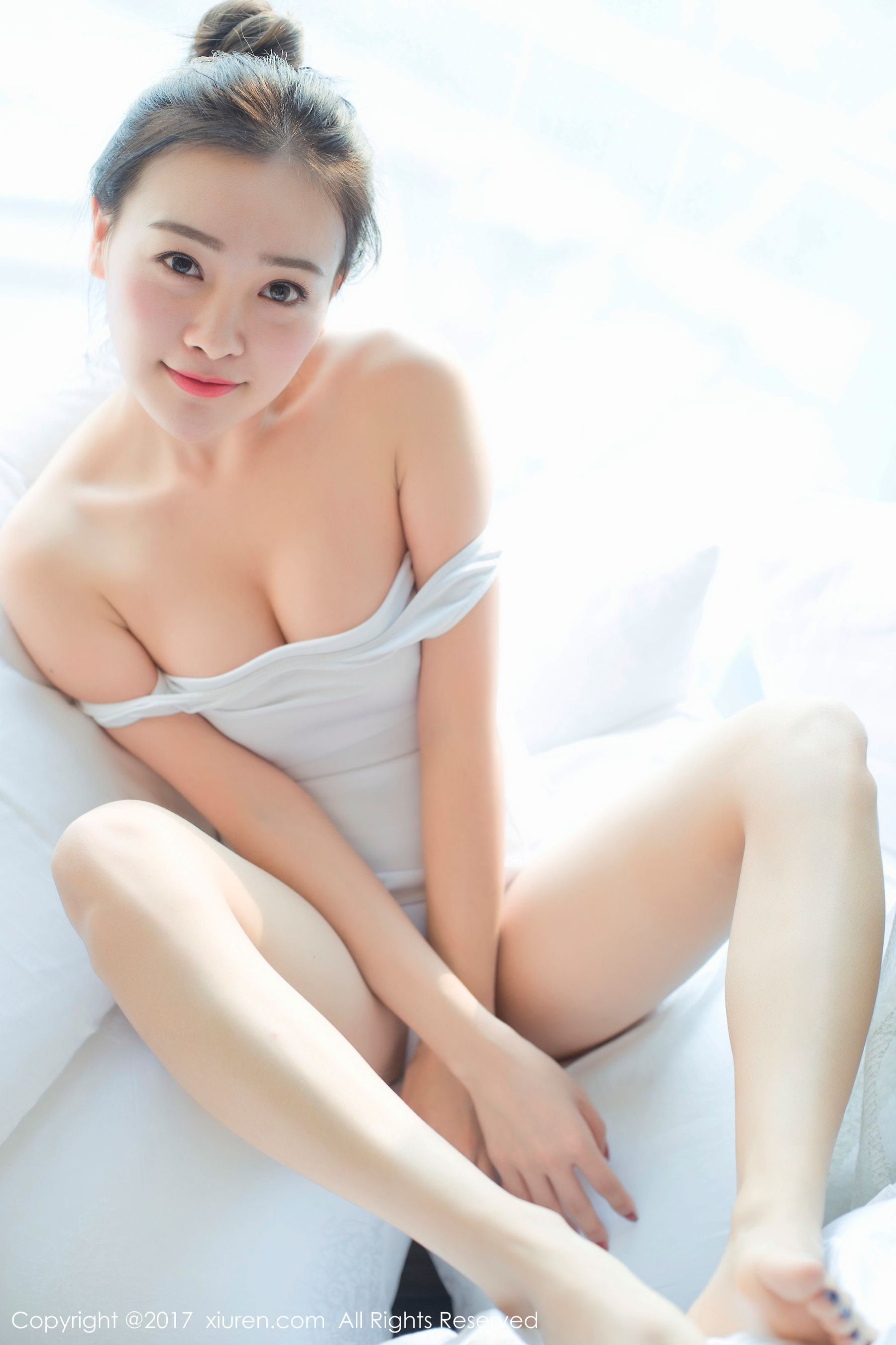 芈琳娜《死库水、低胸体操服》  No.684-图41