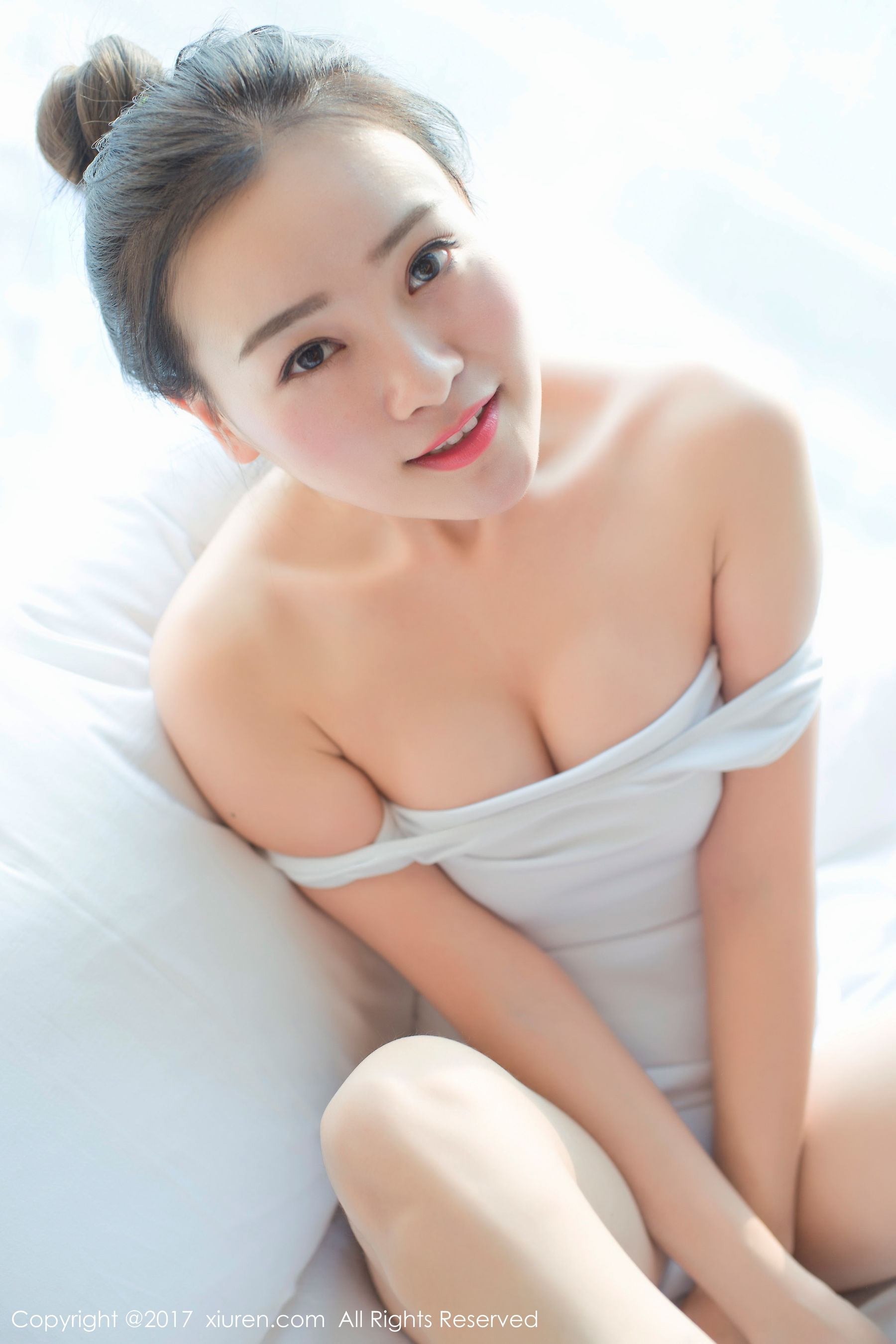 芈琳娜《死库水、低胸体操服》  No.684-图42
