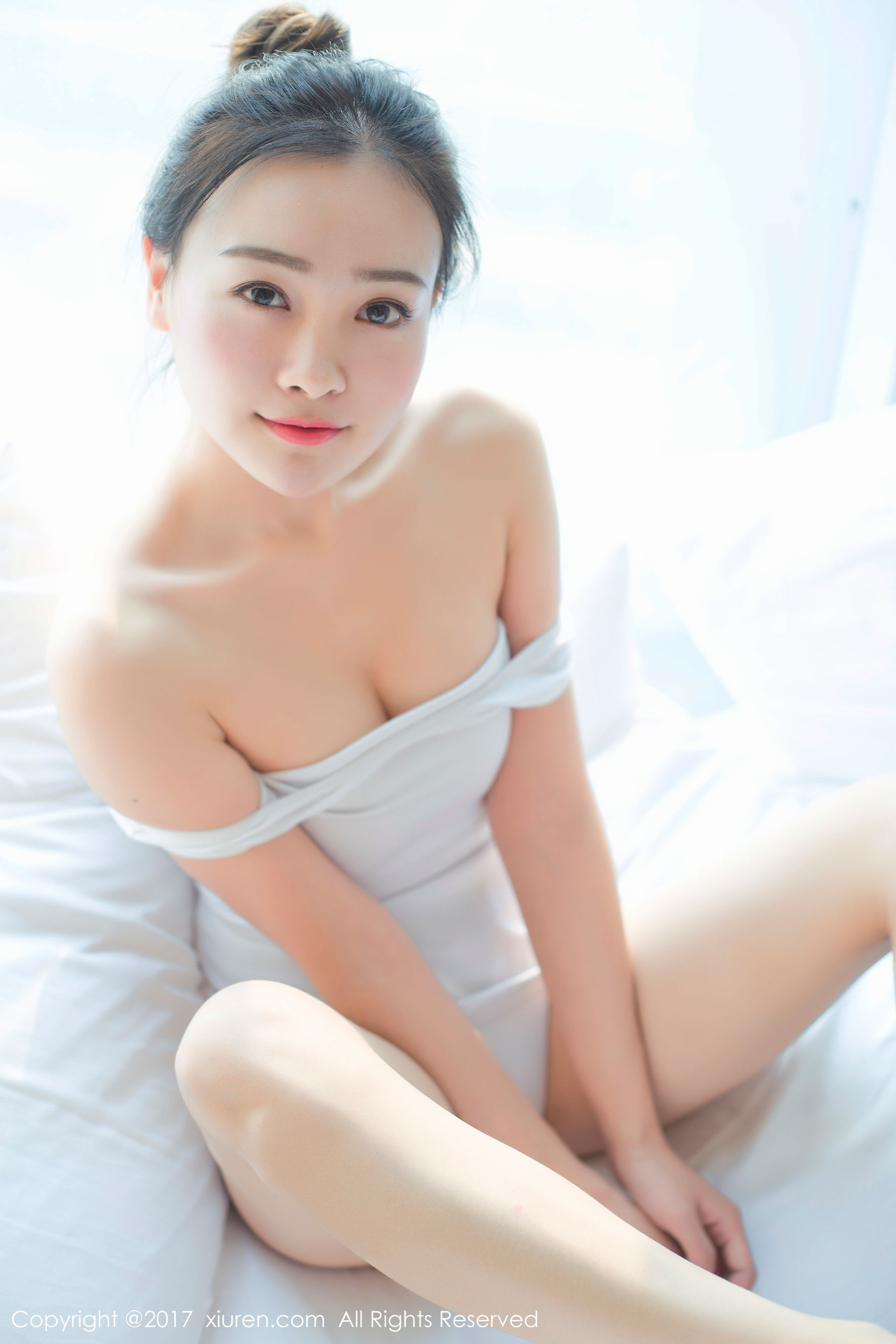 芈琳娜《死库水、低胸体操服》  No.684-图46