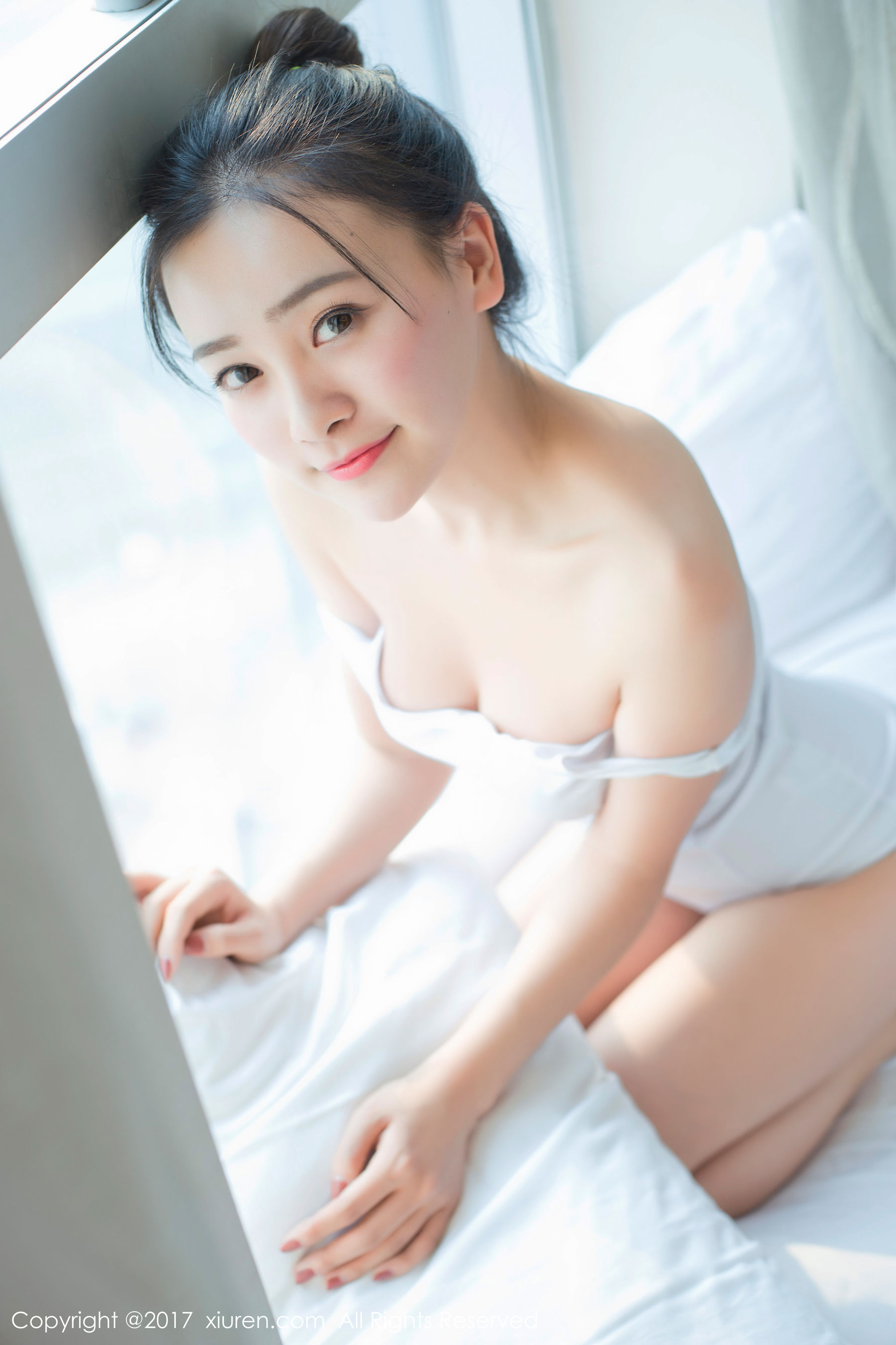 芈琳娜《死库水、低胸体操服》  No.684-图49