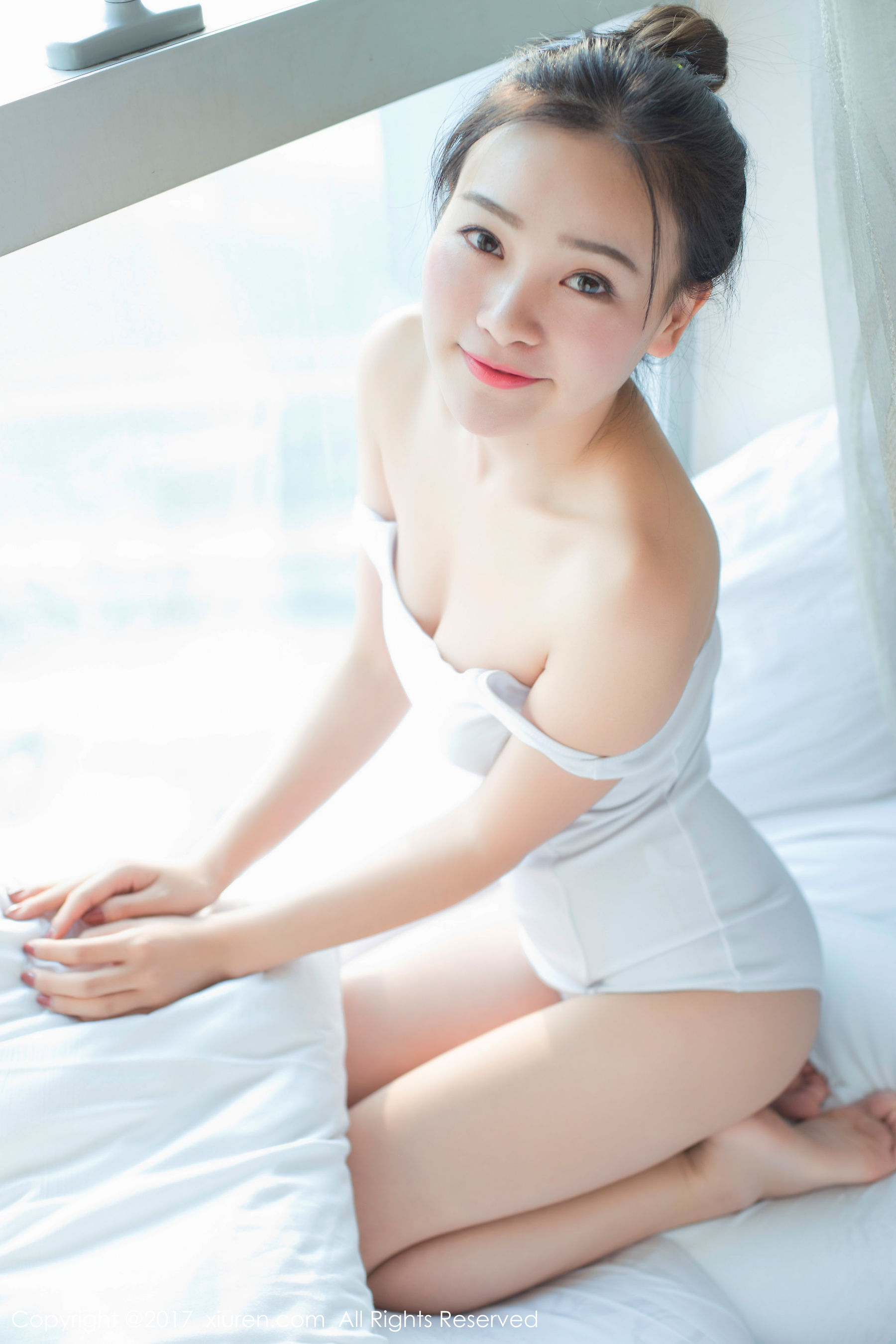 芈琳娜《死库水、低胸体操服》  No.684-图52