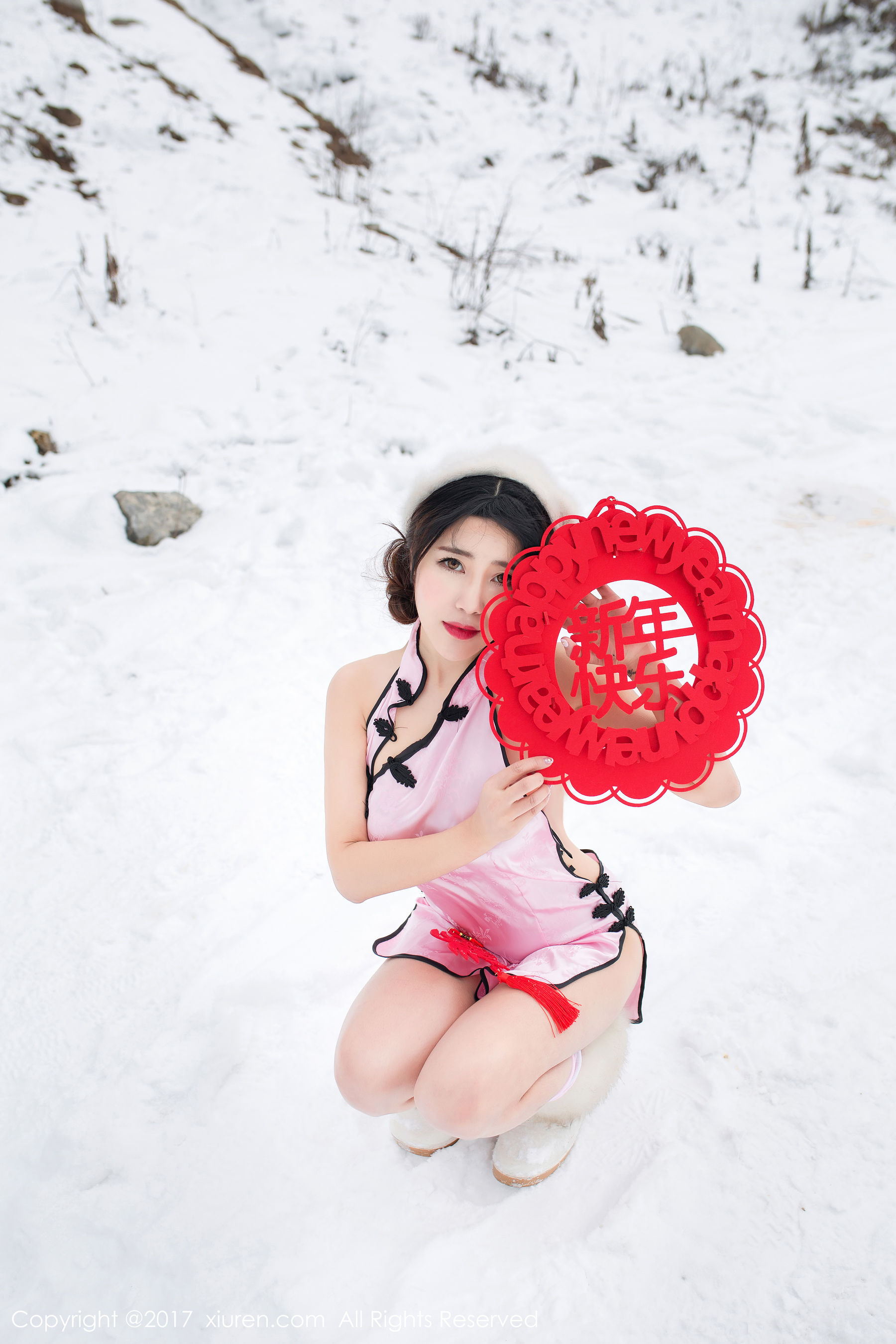 兜豆靓Youlina《新年贺岁》  No.686-图12