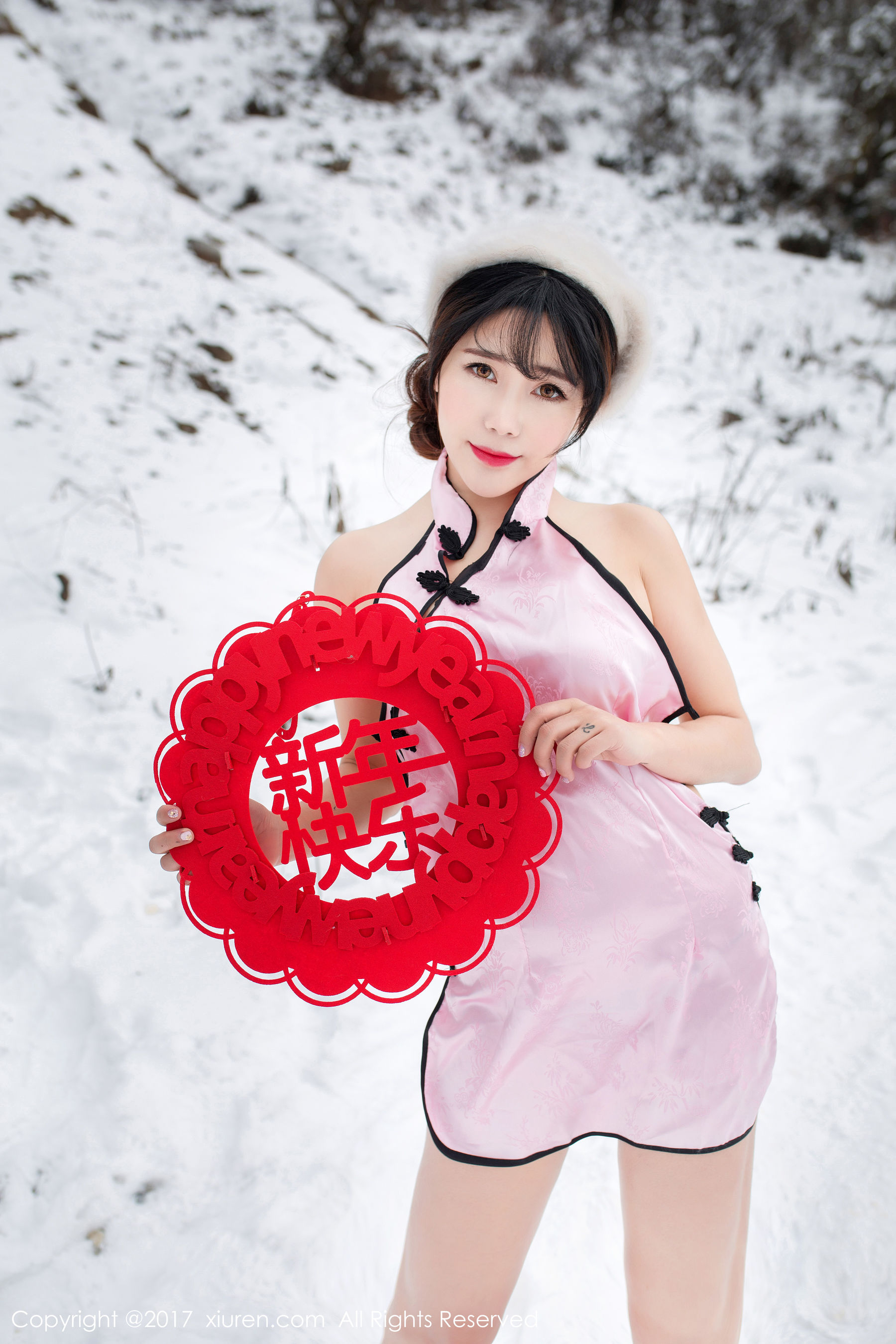 兜豆靓Youlina《新年贺岁》  No.686-图1