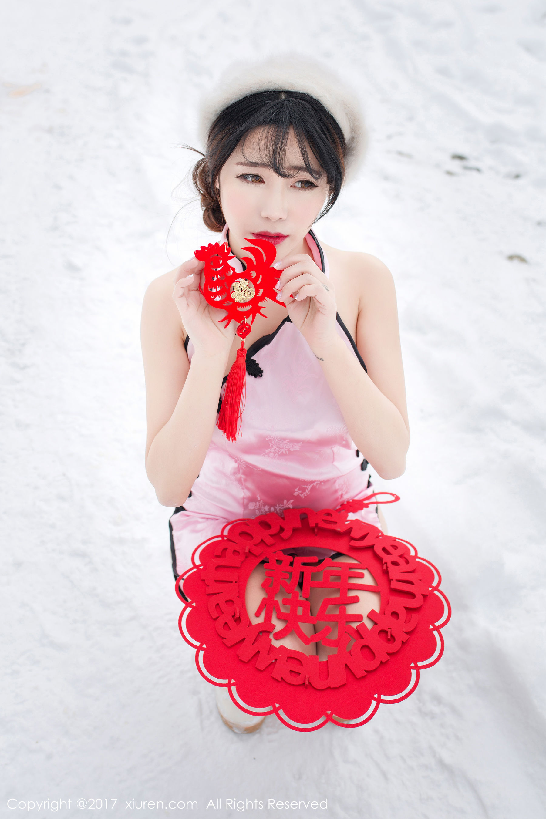 兜豆靓Youlina《新年贺岁》  No.686-图3