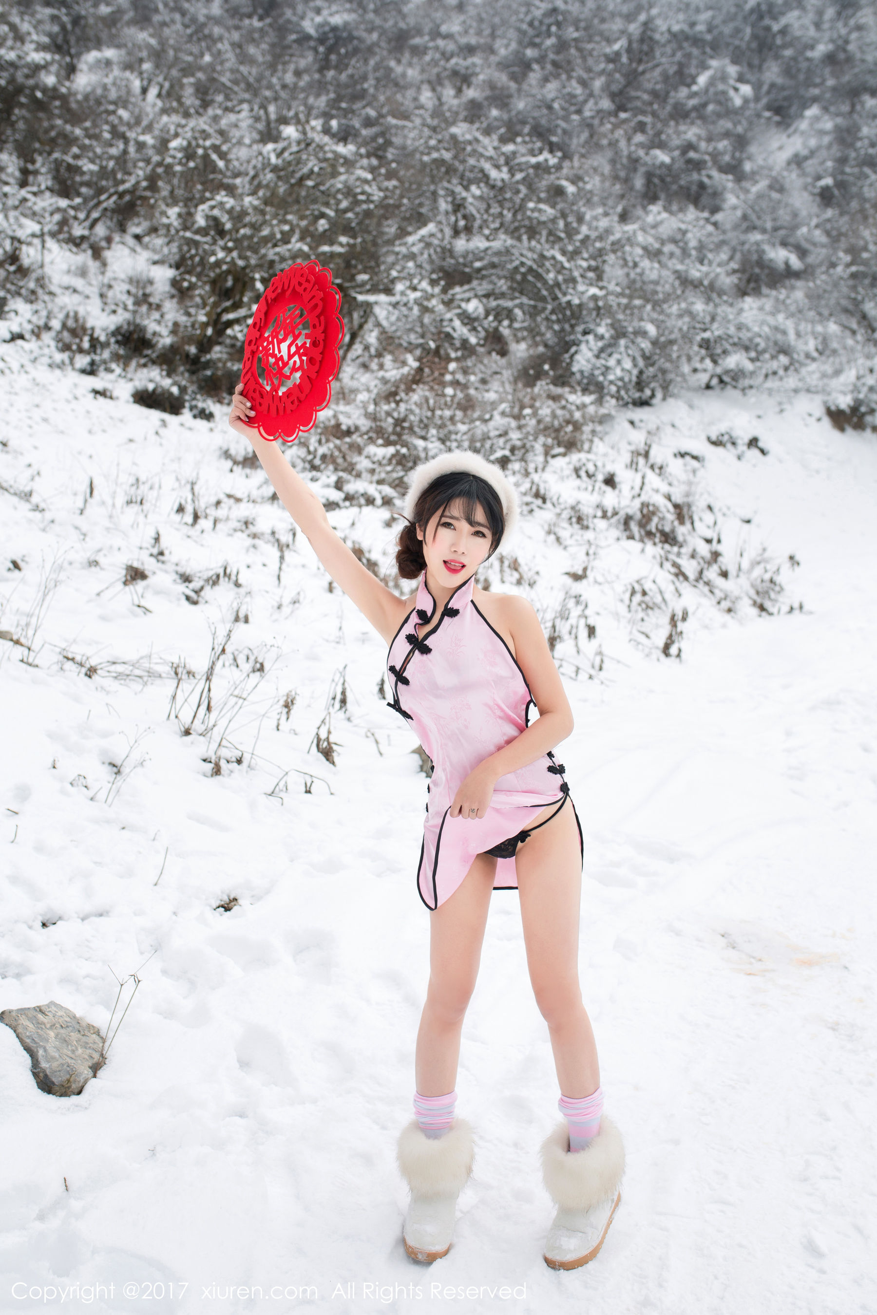 兜豆靓Youlina《新年贺岁》  No.686-图46