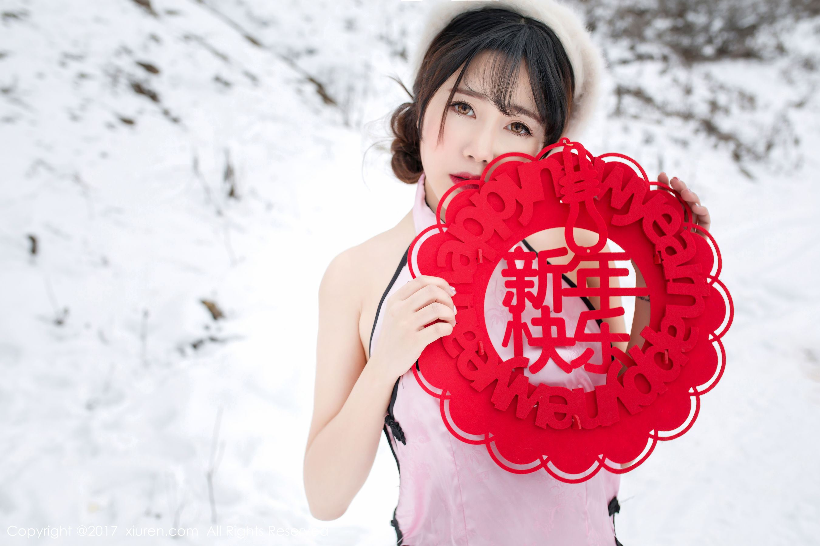 兜豆靓Youlina《新年贺岁》  No.686-图48
