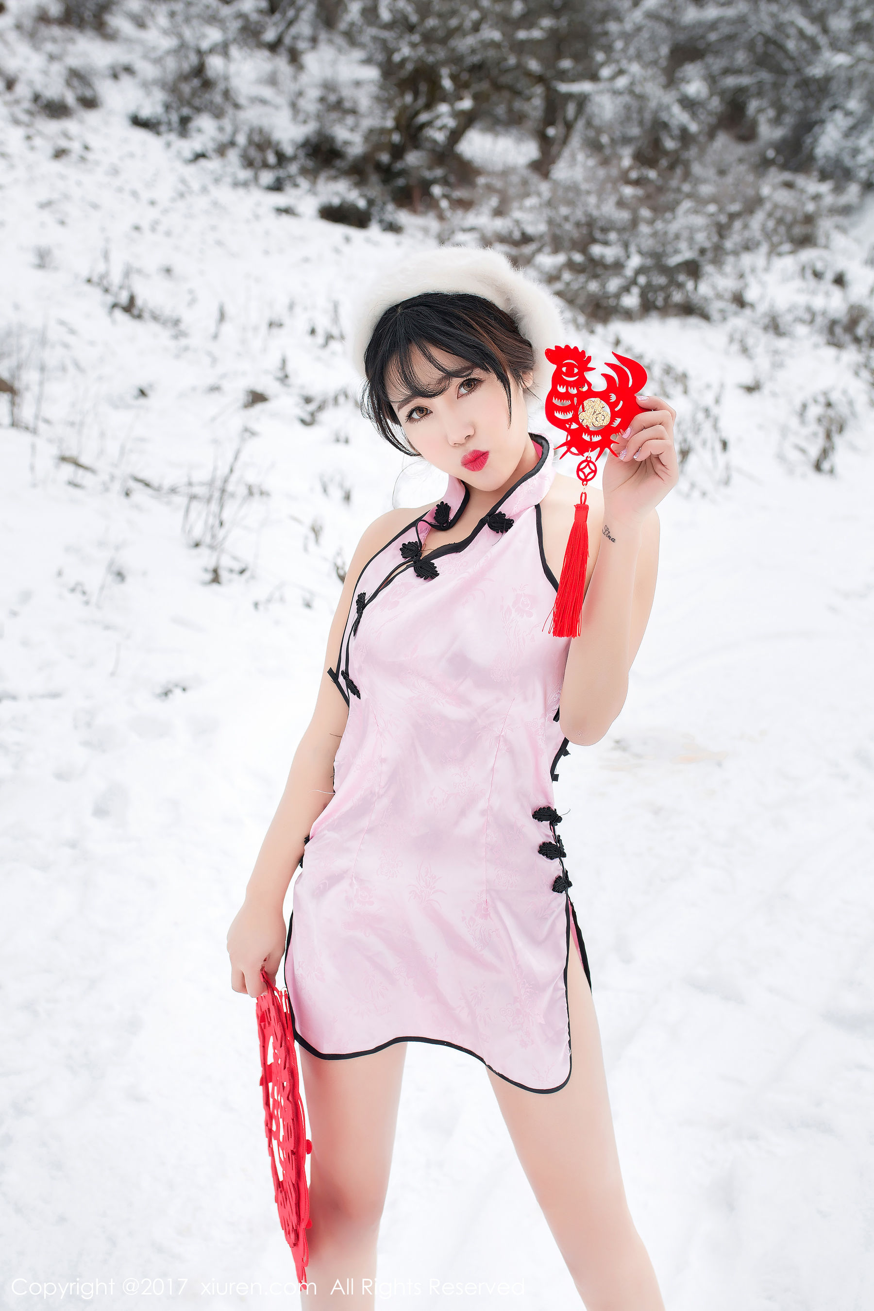 兜豆靓Youlina《新年贺岁》  No.686-图8