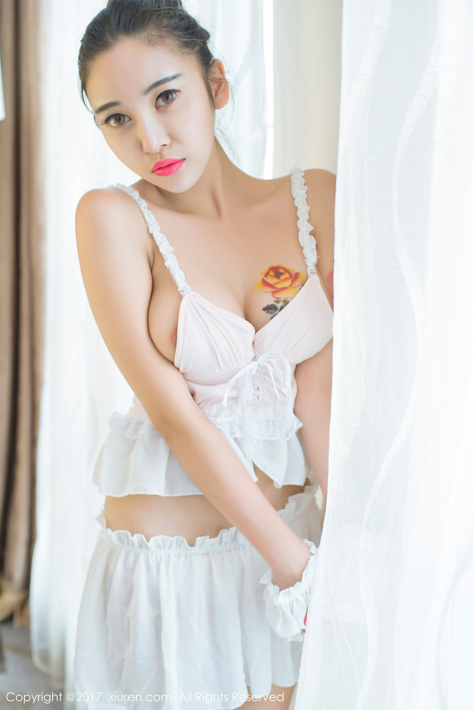 李梓熙《皮革女王和粉色女仆》  No.707-图58