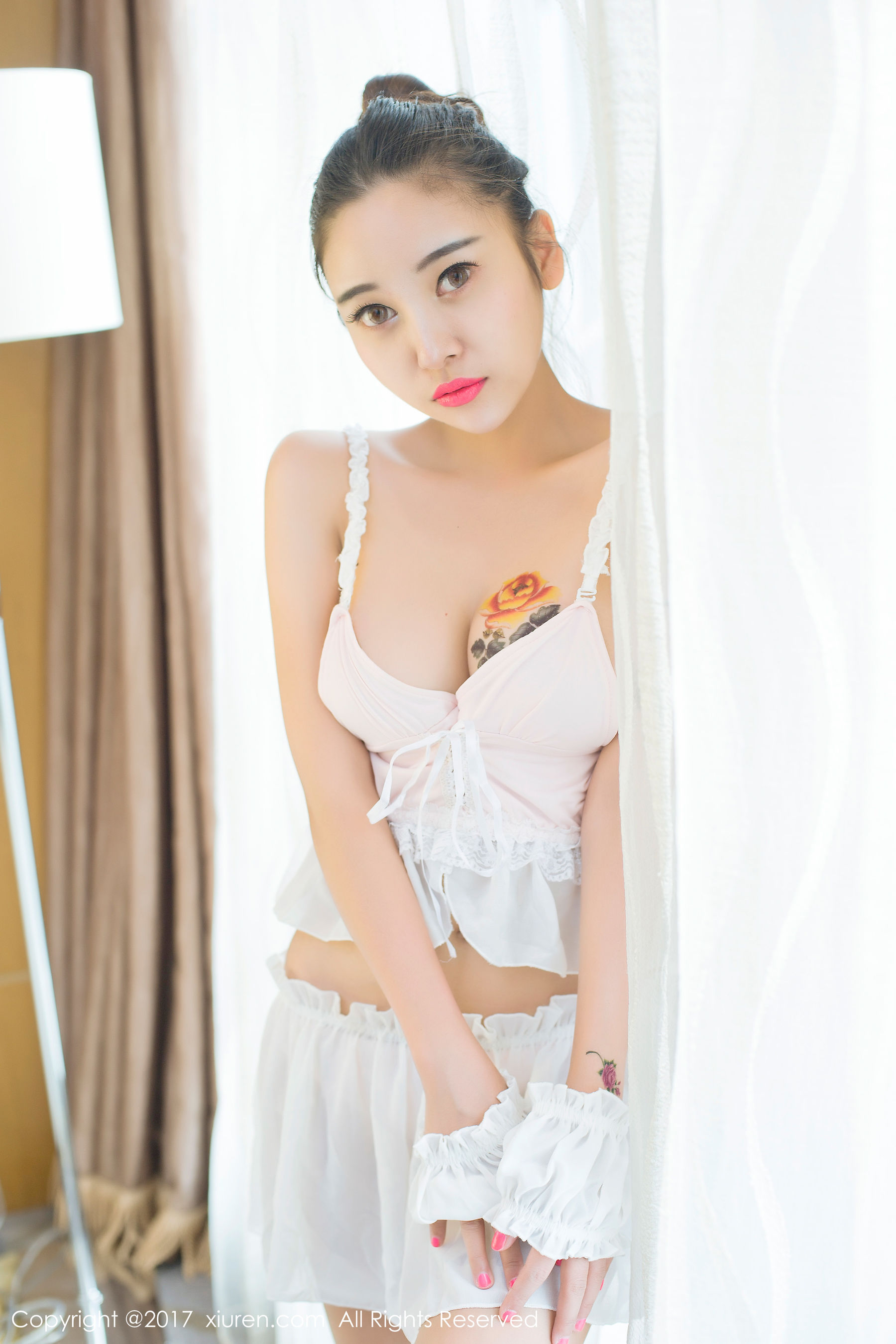 李梓熙《皮革女王和粉色女仆》  No.707-图60