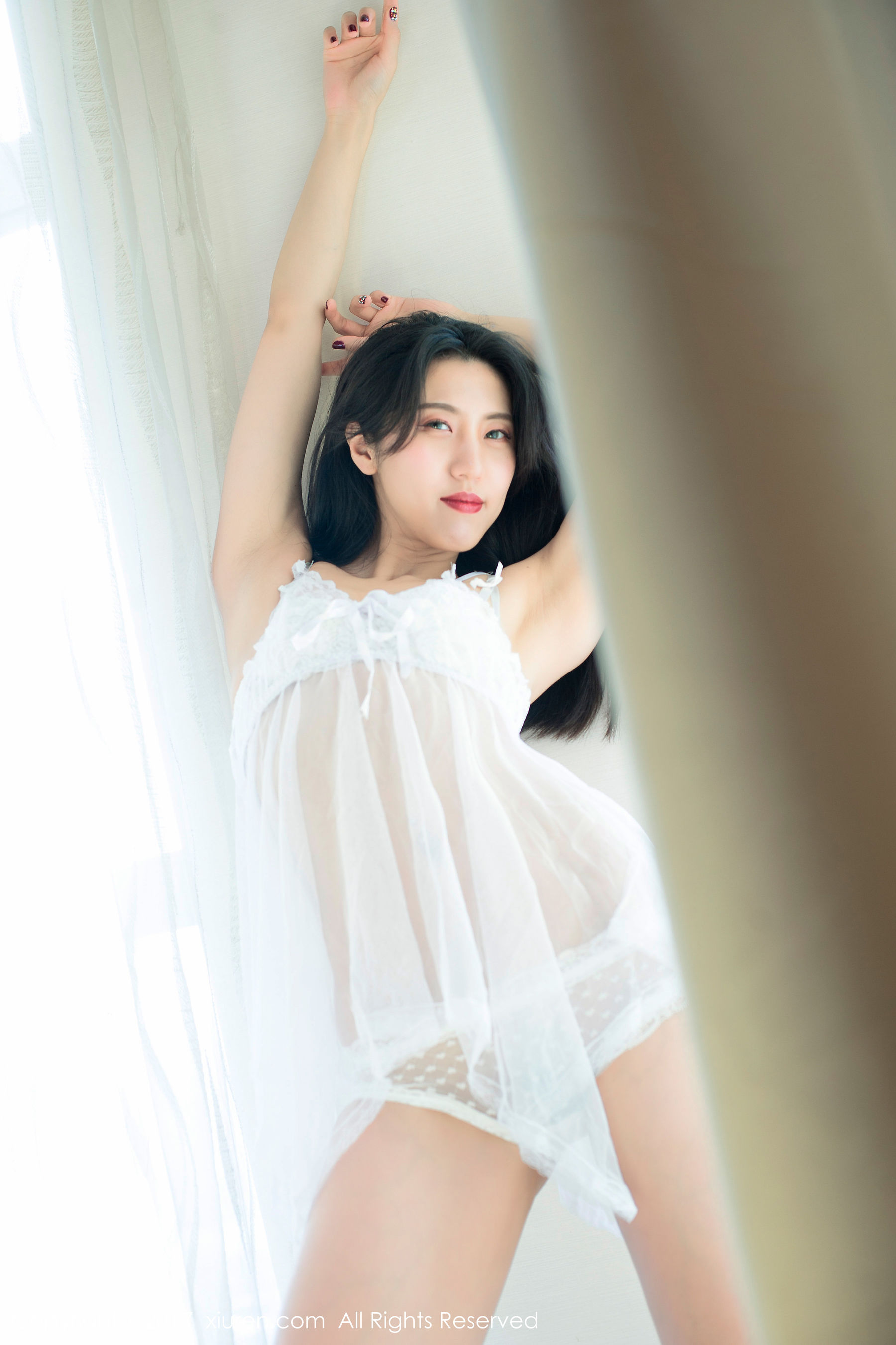 大熙《高挑极品黑丝诱惑美腿美女》  No.714-图35