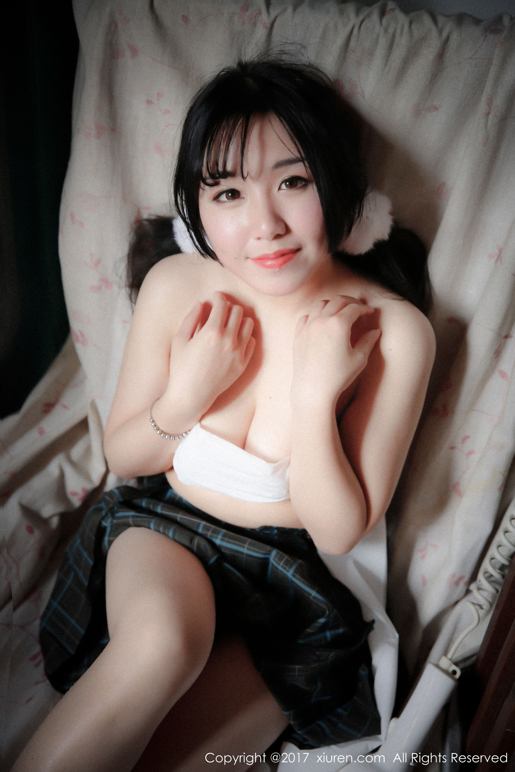 v菜《戴草帽的青涩私房少女》  No.742-图15