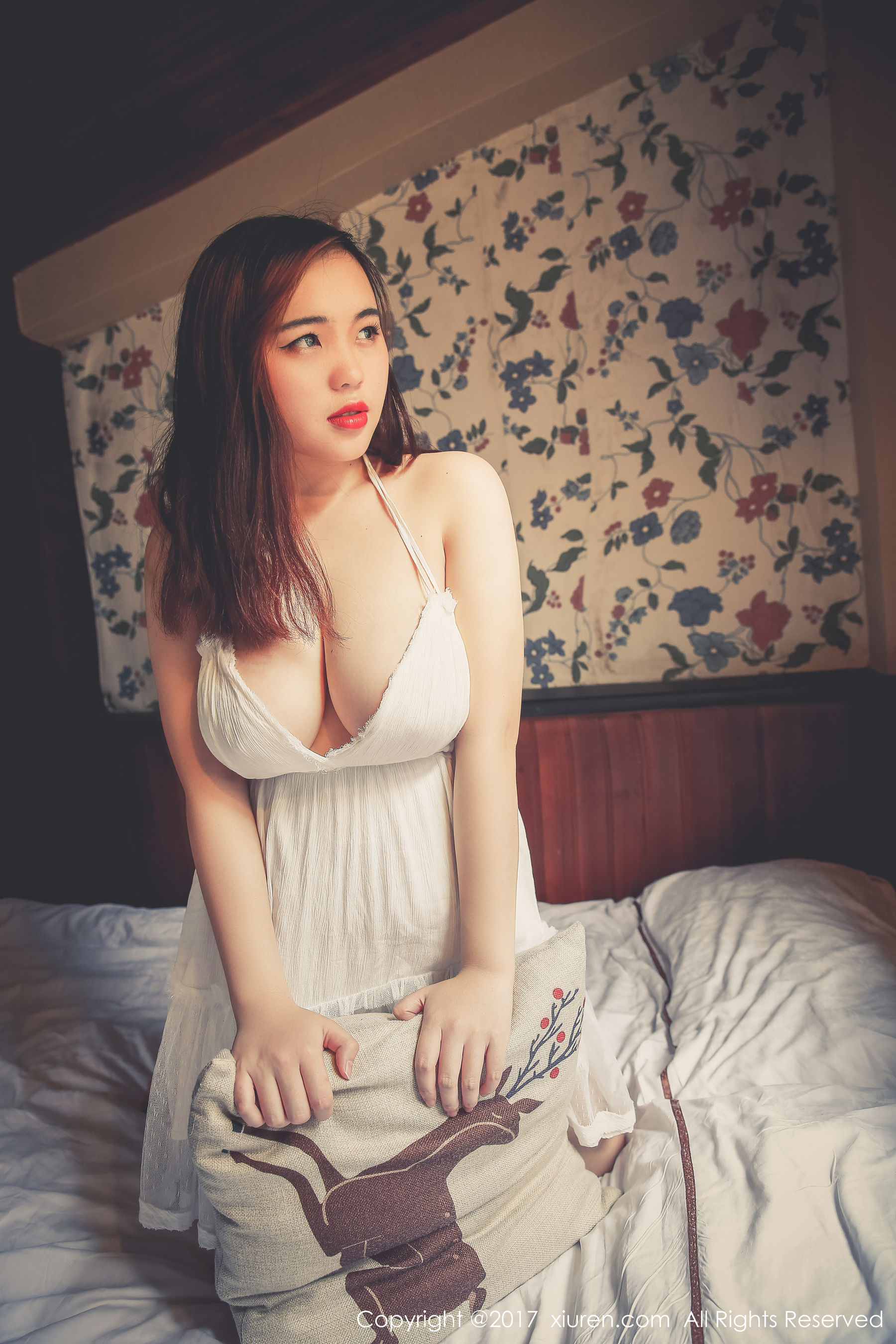 米爱Demon《童颜巨乳的梦幻少女诱惑私房》  No.744-图21
