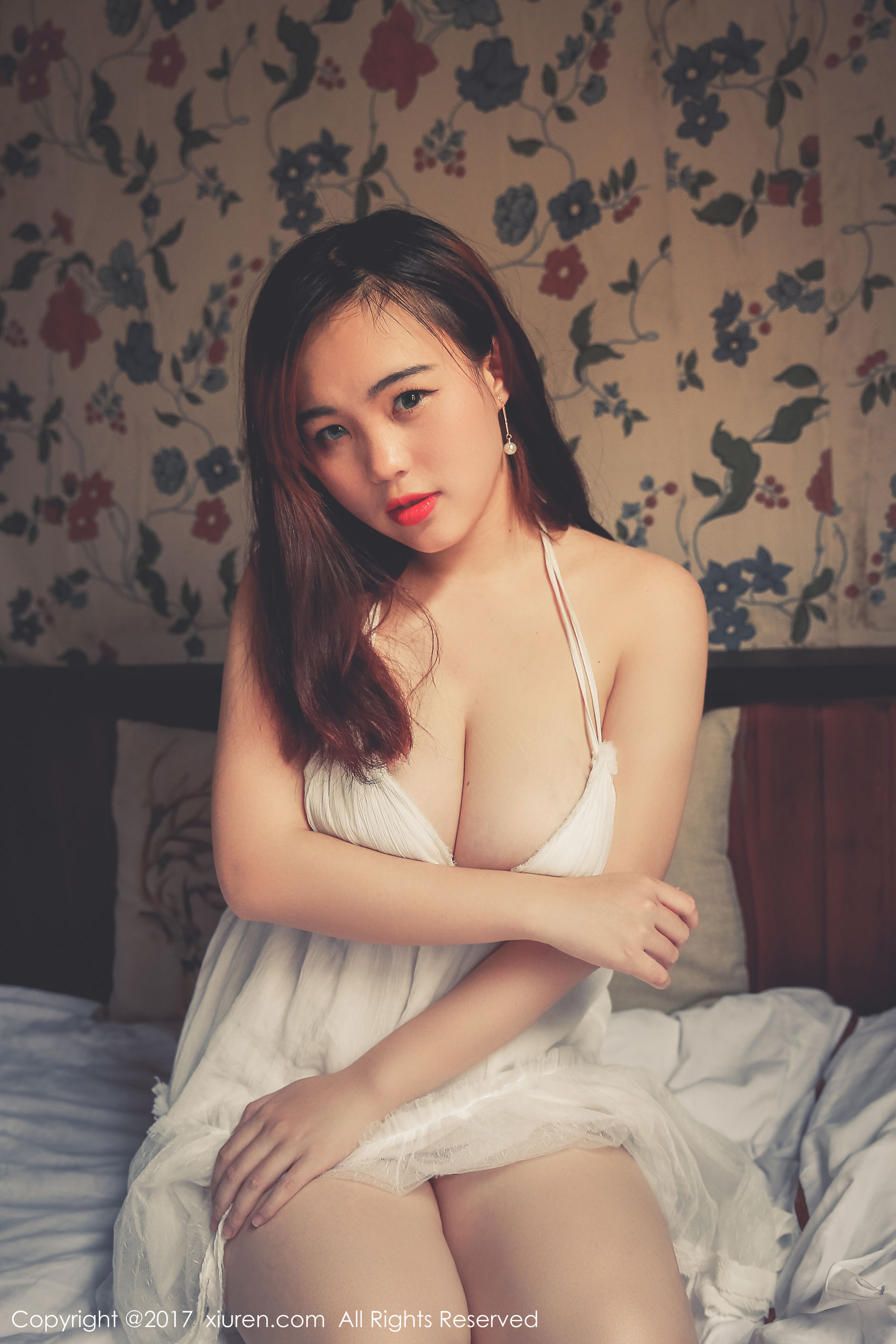 米爱Demon《童颜巨乳的梦幻少女诱惑私房》  No.744-图29