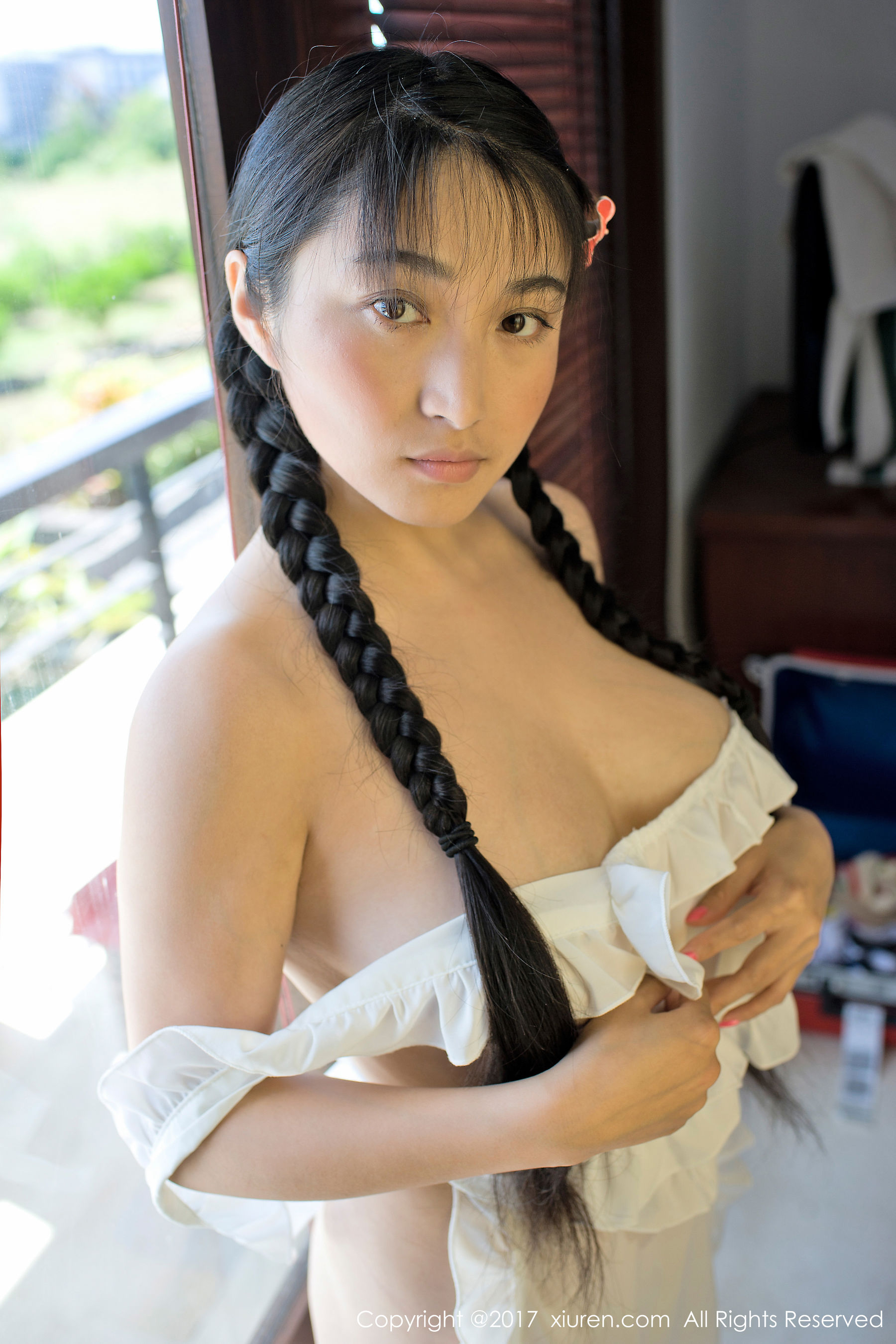 盼盼玉奴《海水湿身+日系女仆》  No.751-图49