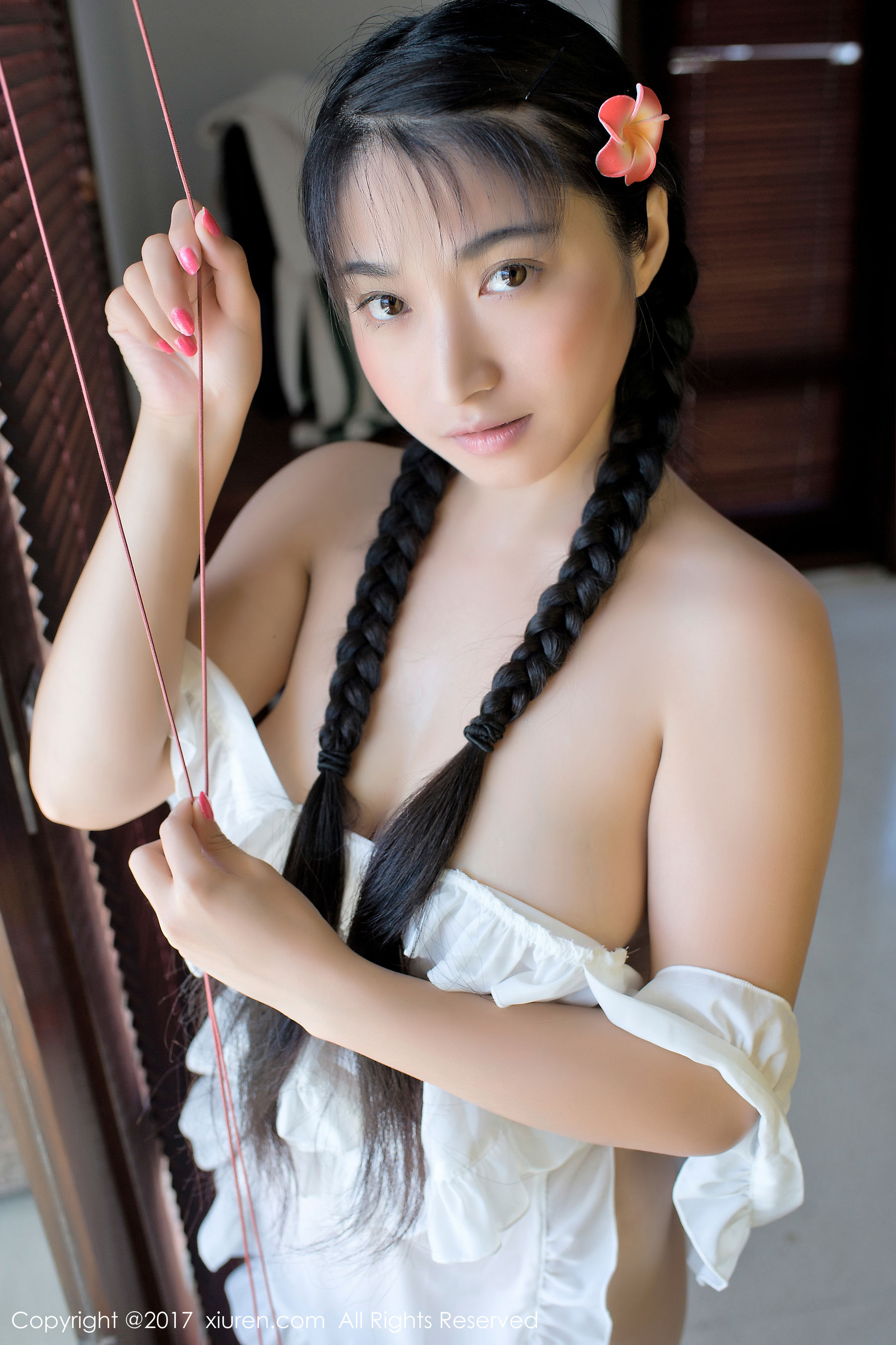 盼盼玉奴《海水湿身+日系女仆》  No.751-图55