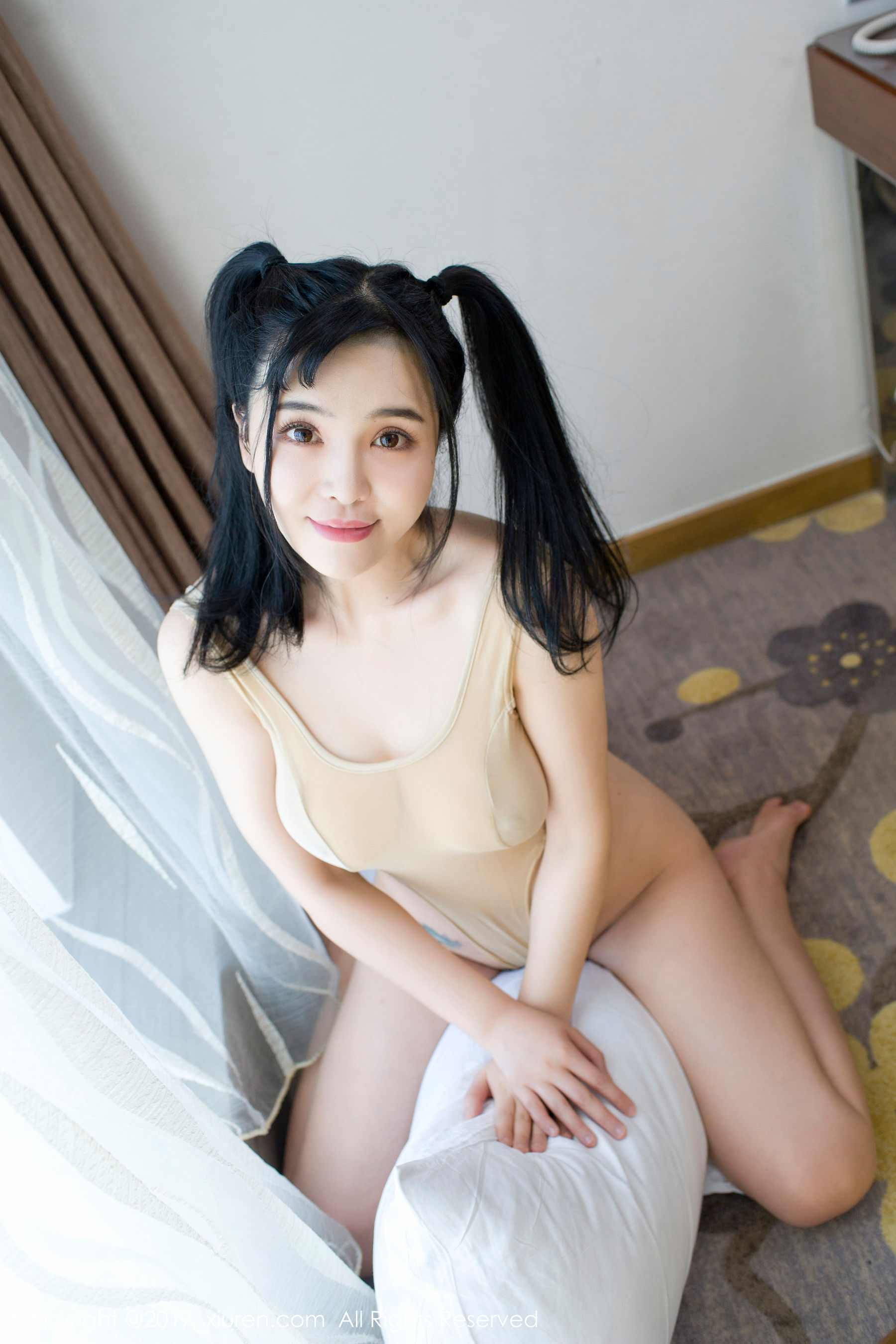 刘钰儿《连体体操服+开档裤袜+血滴子》  No.755-图32