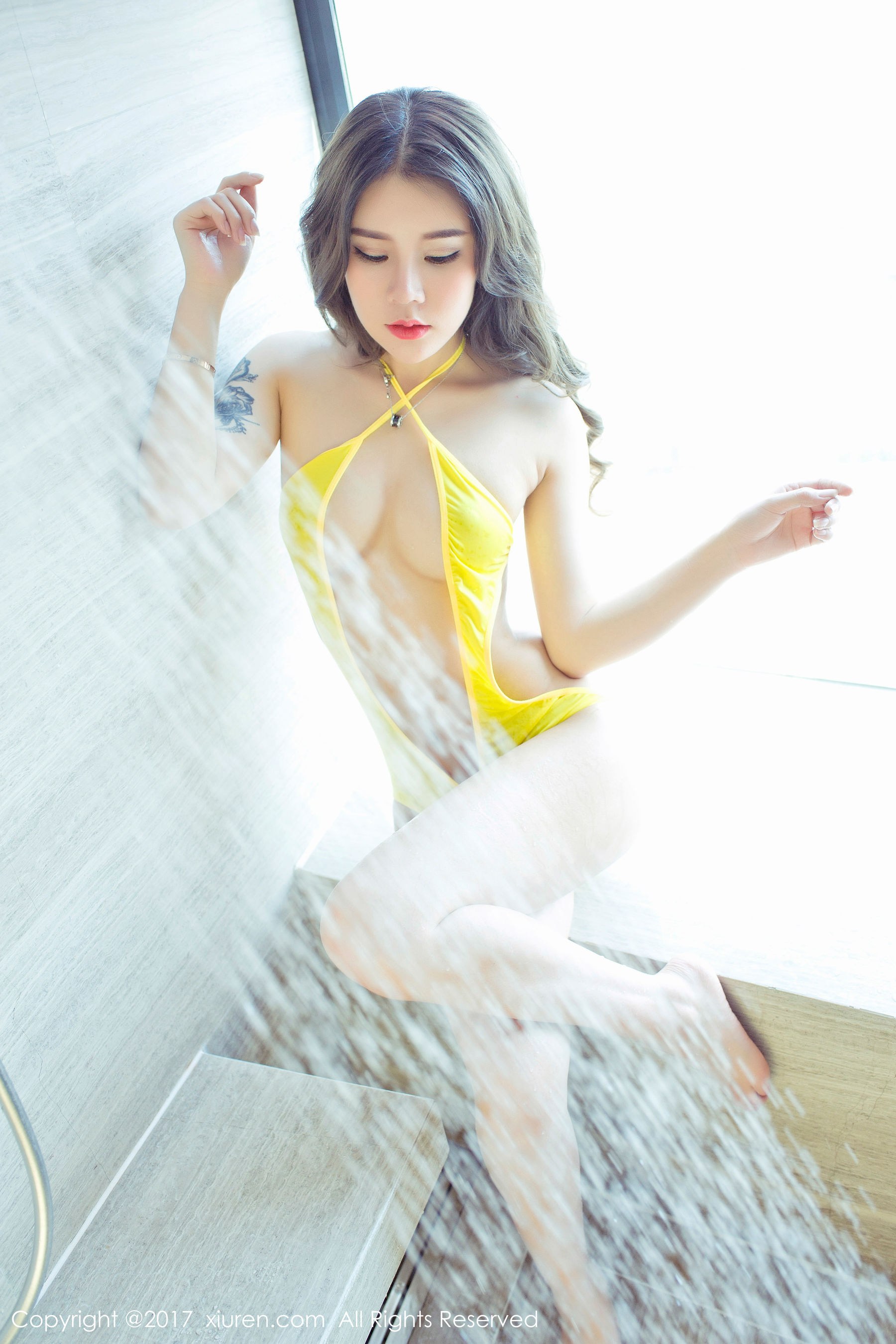 爱丽莎Lisa《旗袍诱惑+浴室性感》  No.763-图23