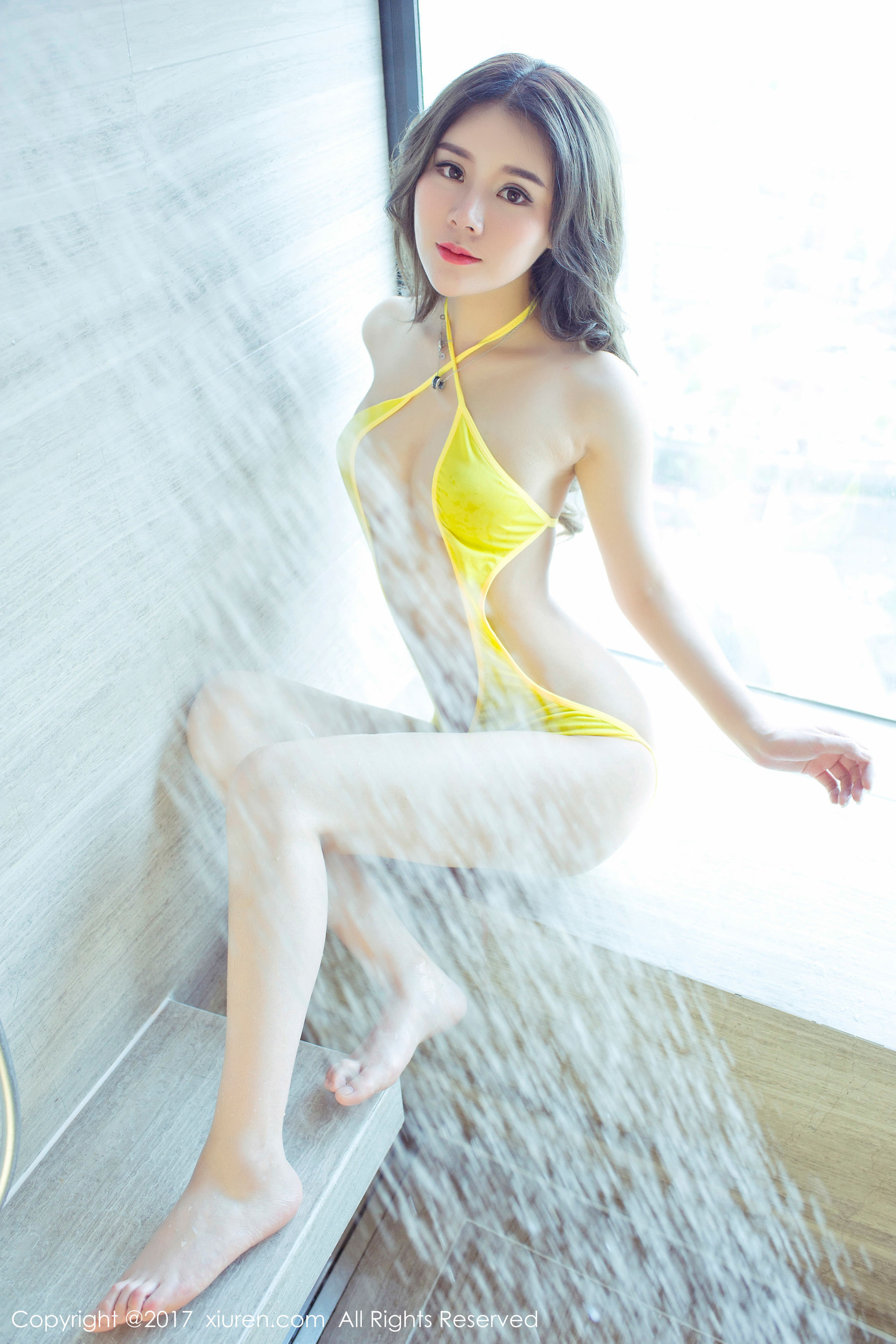 爱丽莎Lisa《旗袍诱惑+浴室性感》  No.763-图29