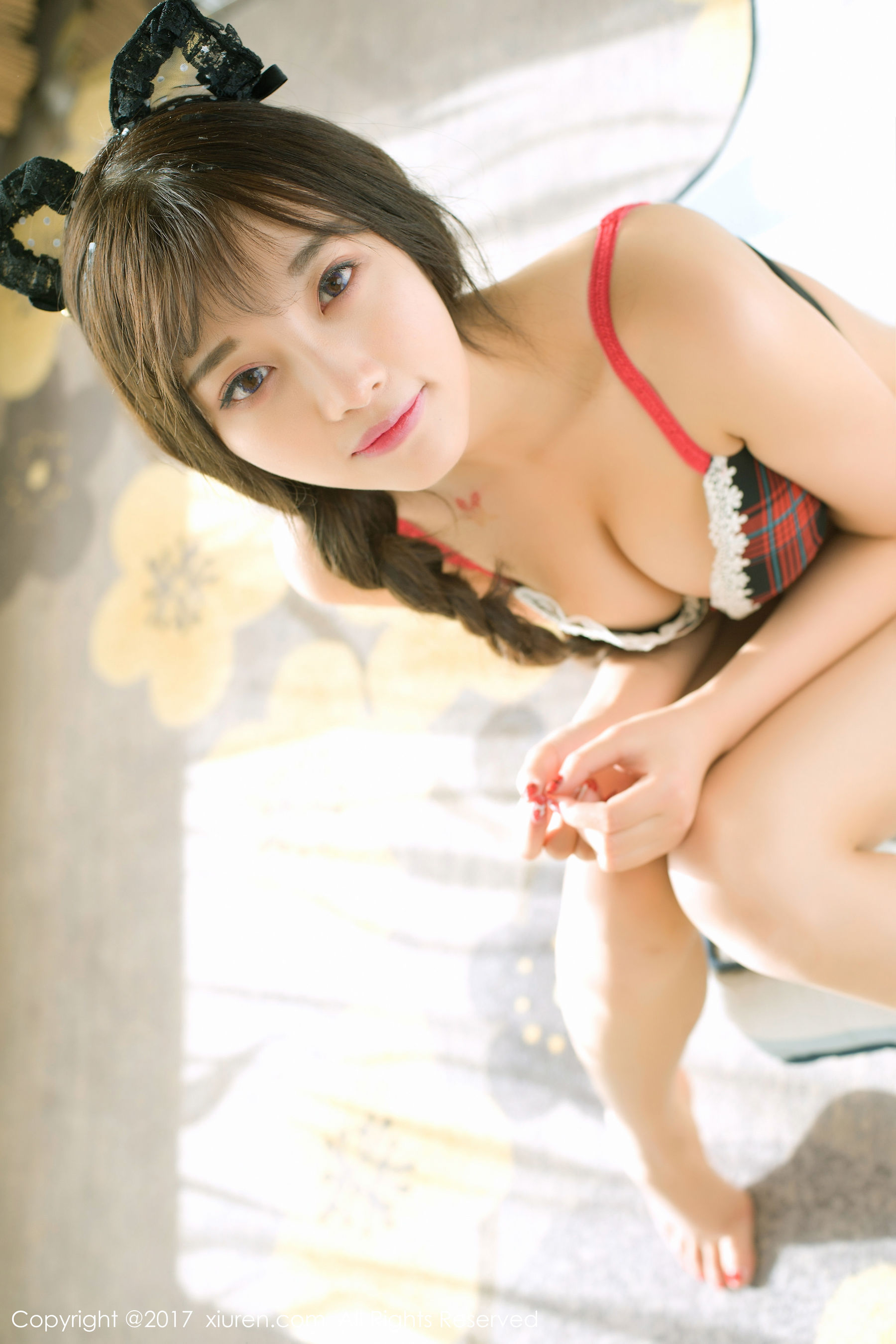 杨晨晨sugar《性感小野猫和粉色甜美小吊带》  No.768-图23