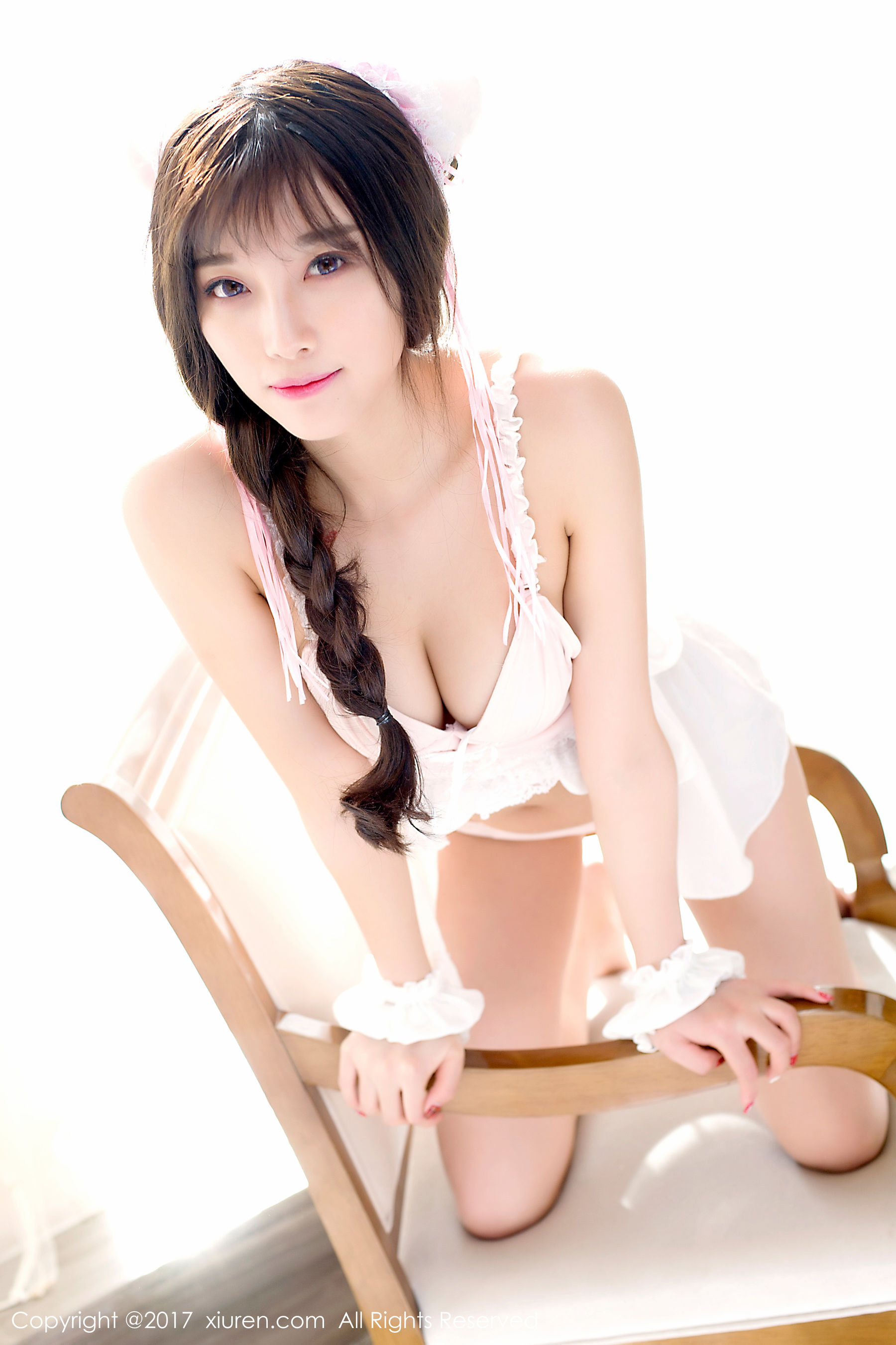 杨晨晨sugar《性感小野猫和粉色甜美小吊带》  No.768-图35