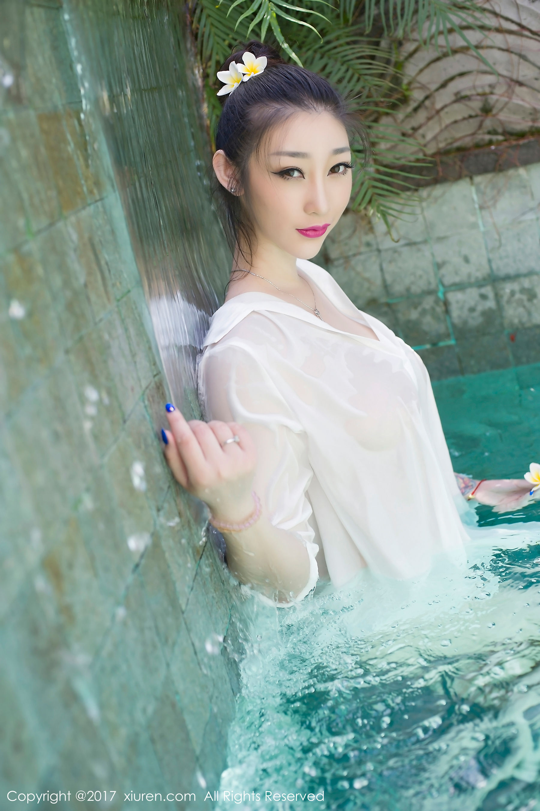 妲己_Toxic《衬衫湿身+泡泡浴》  No.781-图0