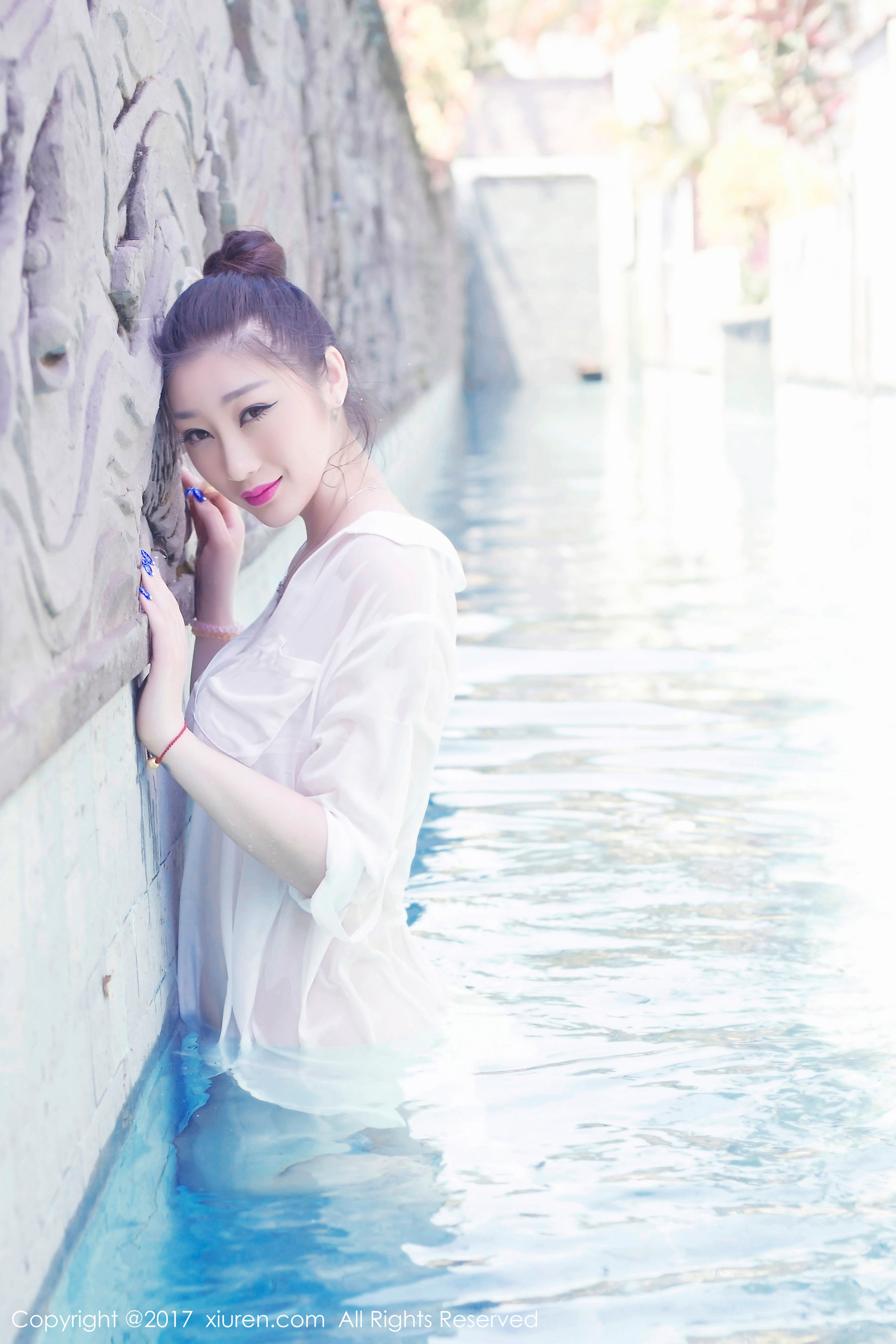 妲己_Toxic《衬衫湿身+泡泡浴》  No.781-图11