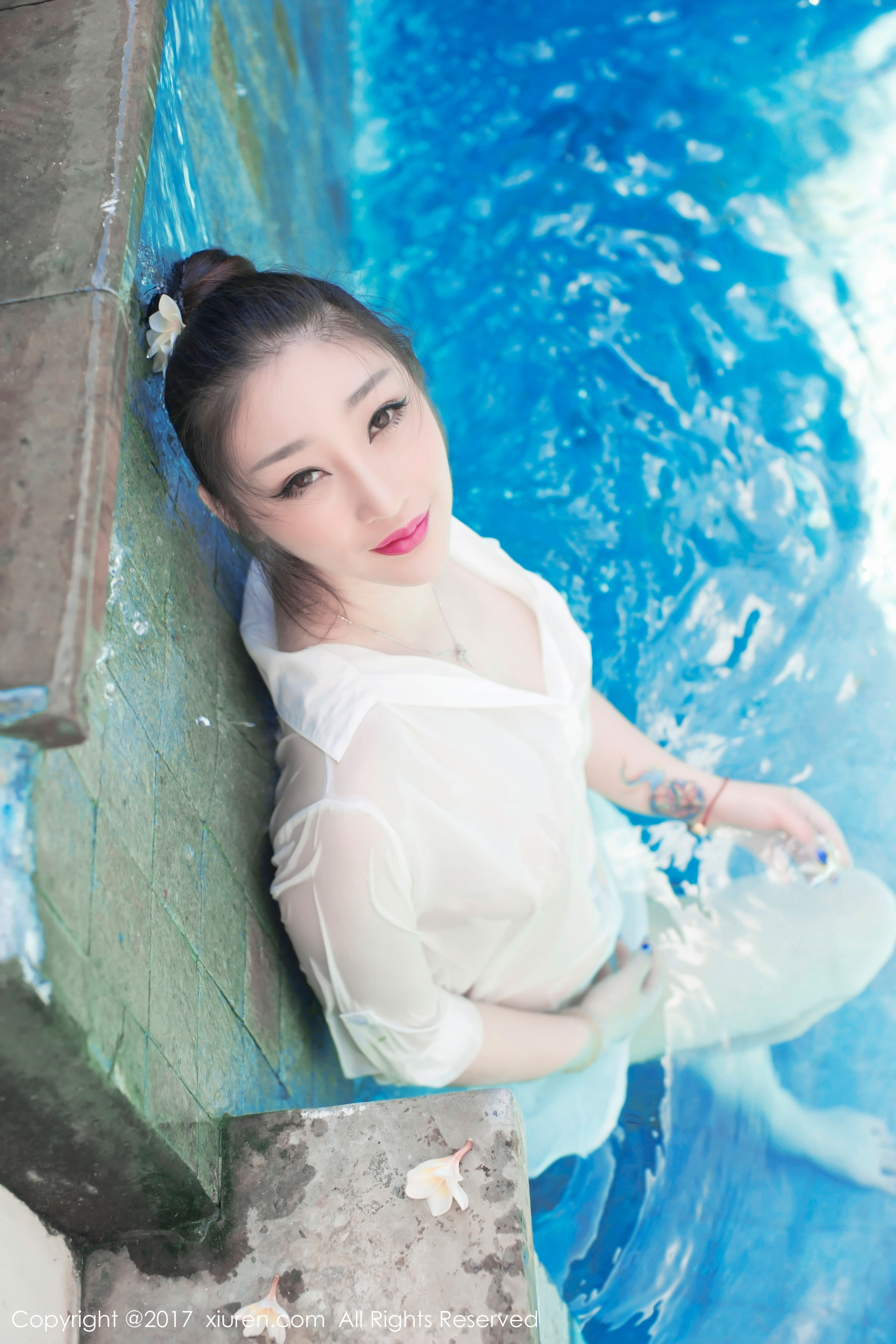 妲己_Toxic《衬衫湿身+泡泡浴》  No.781-图33