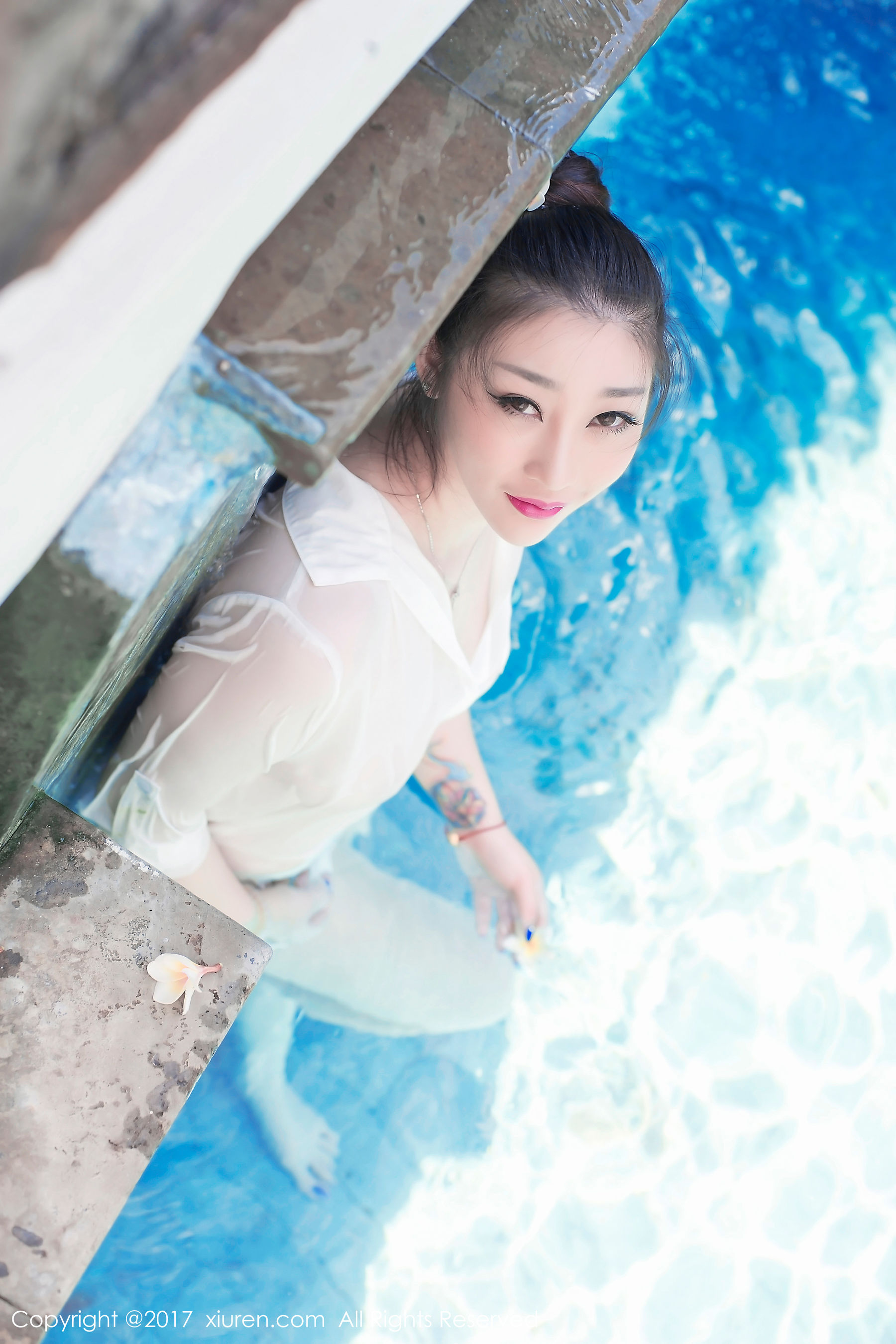 妲己_Toxic《衬衫湿身+泡泡浴》  No.781-图37