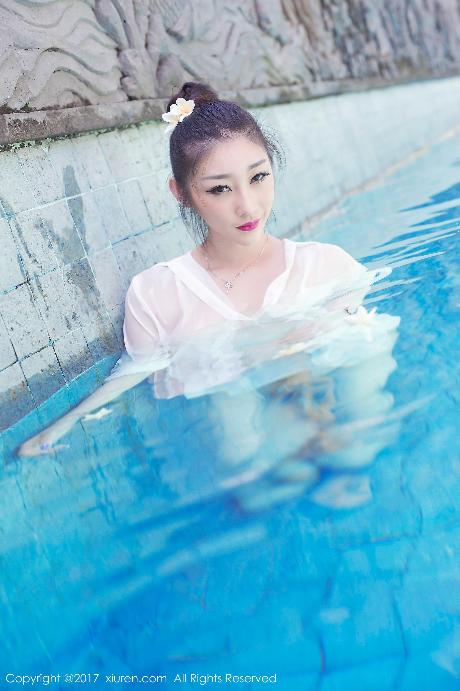妲己_Toxic《衬衫湿身+泡泡浴》  No.781-图47